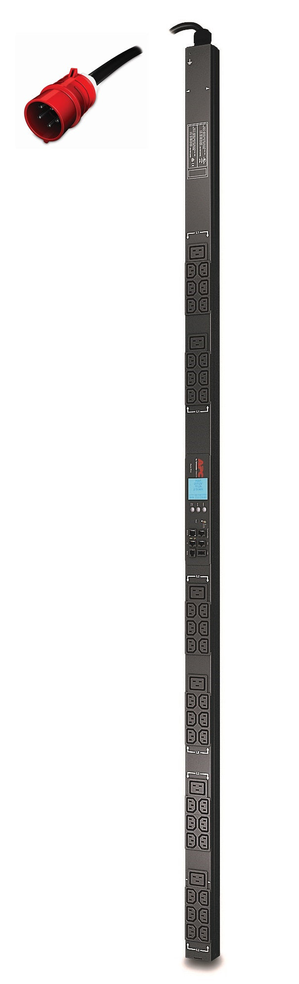 APC NetShelter - Metered Rack PDU 2G - Mesuré - 16A - 11kW - 400V triphasé