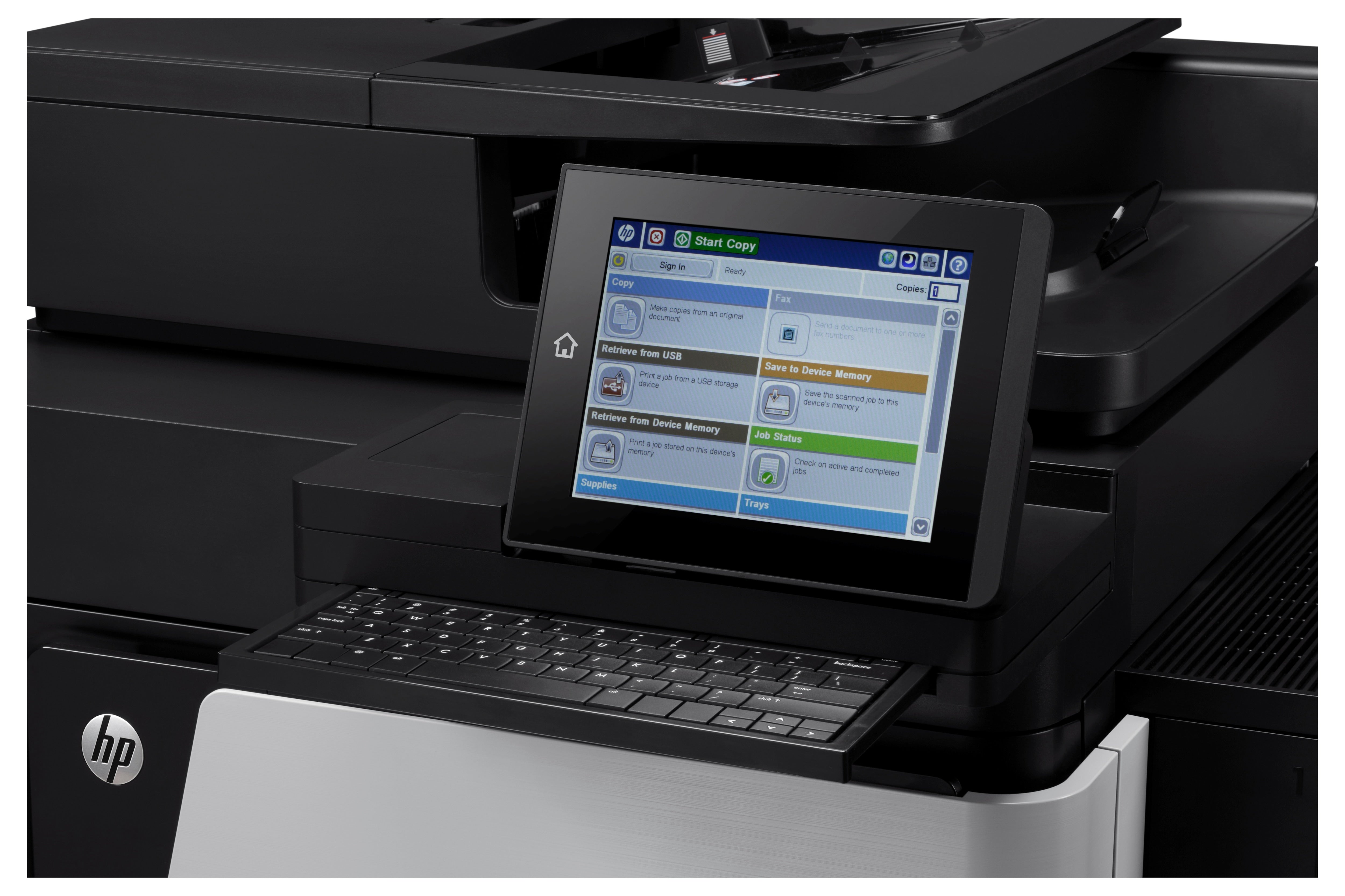 HP LaserJet Enterprise Flow Imprimante multifonction M830z