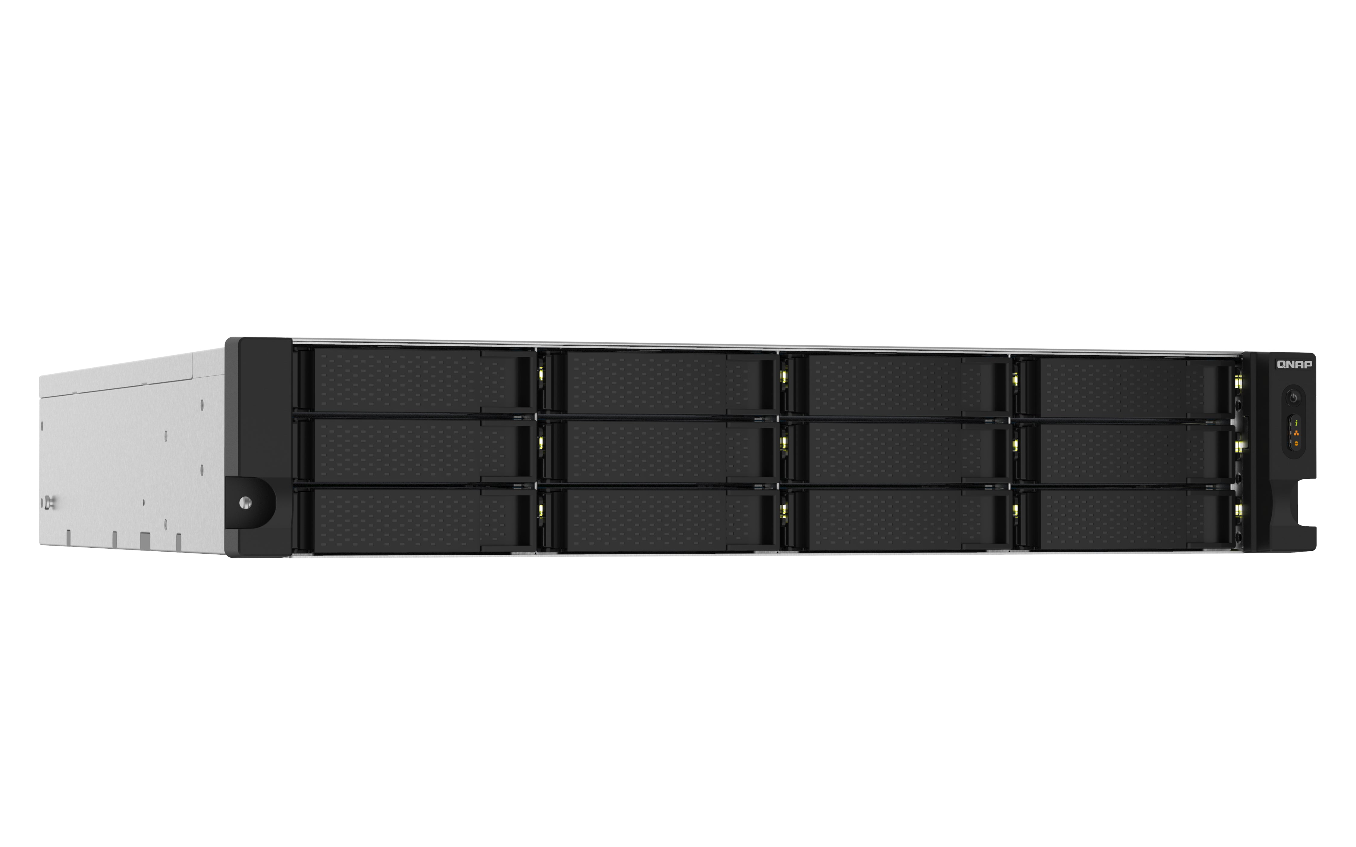 QNAP TS-1232PXU-RP NAS Rack (2 U) Annapurna Labs AL324 4 Go DDR4 0 To QNAP QTS Noir