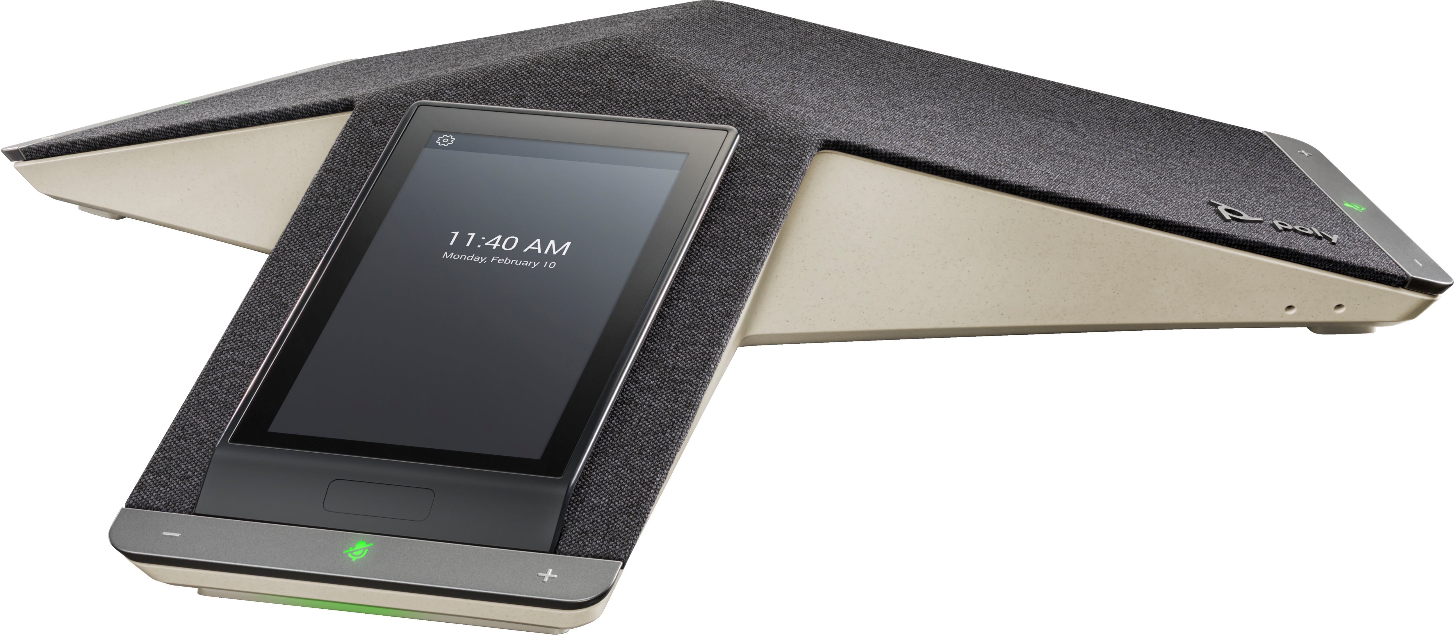 POLY Téléphone de conférence IP Trio C60 pour Microsoft Teams, radio complète et compatible PoE