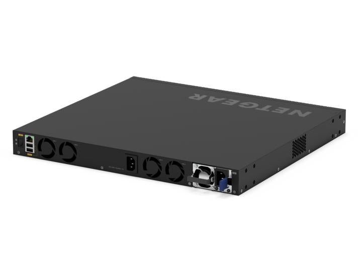 NETGEAR GSM4328-100AJS Géré L3 Gigabit Ethernet (10/100/1000) Connexion Ethernet, supportant l'alimentation via ce port (PoE) 1U Noir