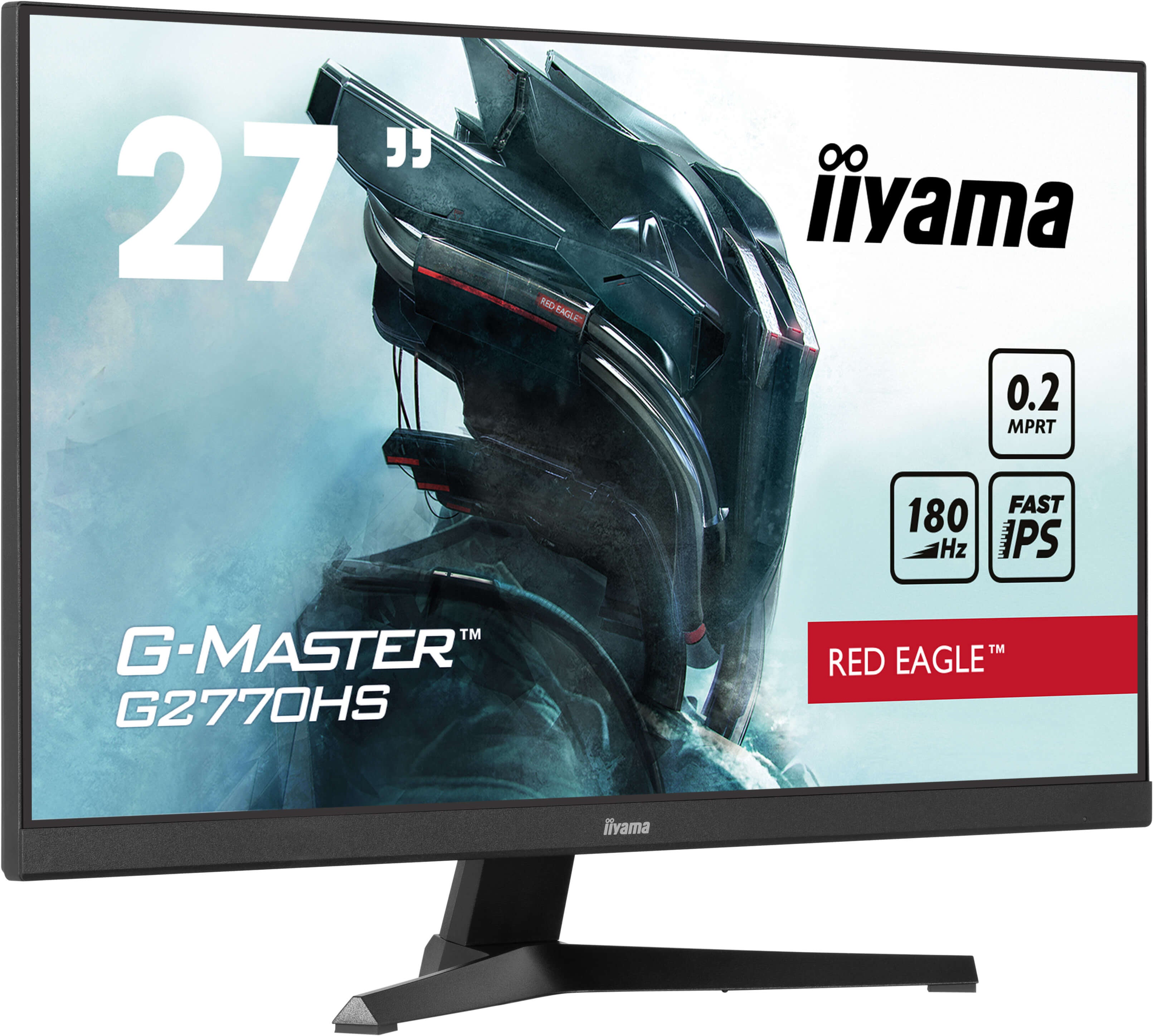 iiyama G-MASTER G2770HS-B1 écran plat de PC 68,6 cm (27") 1920 x 1080 pixels Full HD LCD Noir