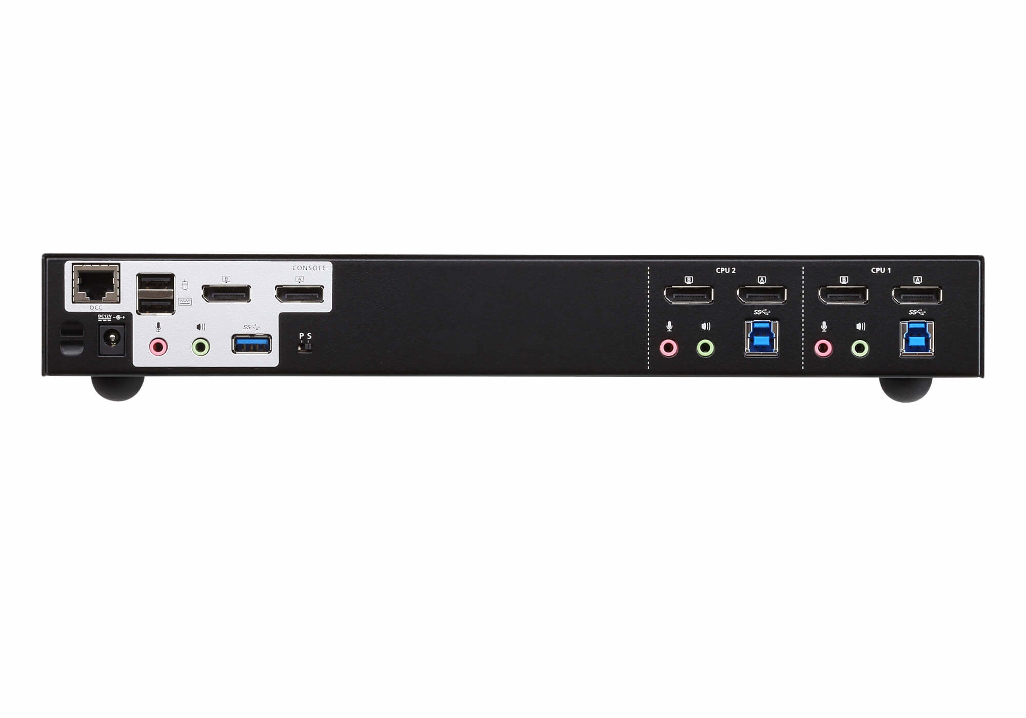 ATEN Commutateur KVMP™ deux affichage DisplayPort 4K 2 ports USB 3.0