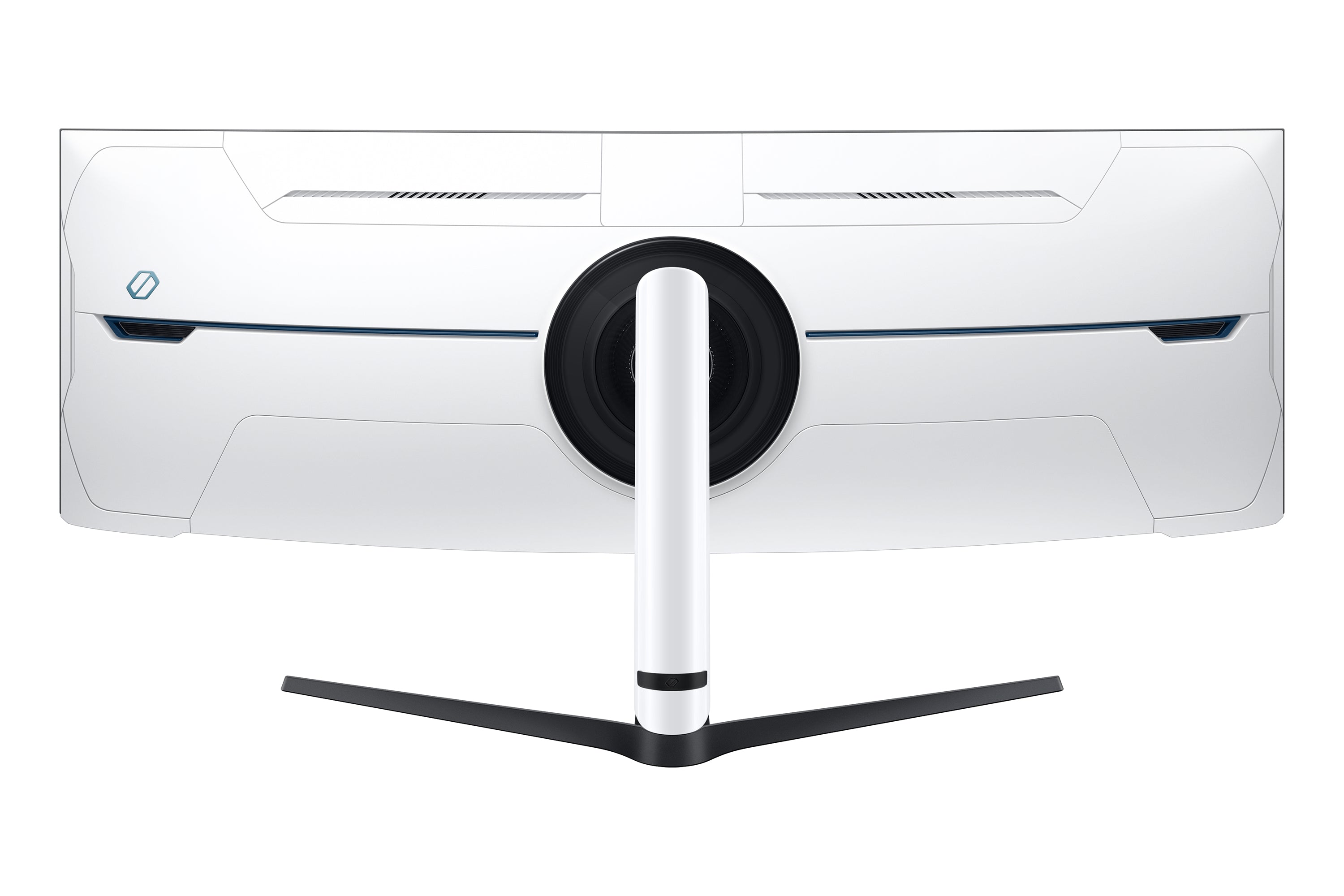 Samsung G95NC LED display 144,8 cm (57") 7680 x 2160 pixels Dual UHD QLED Blanc