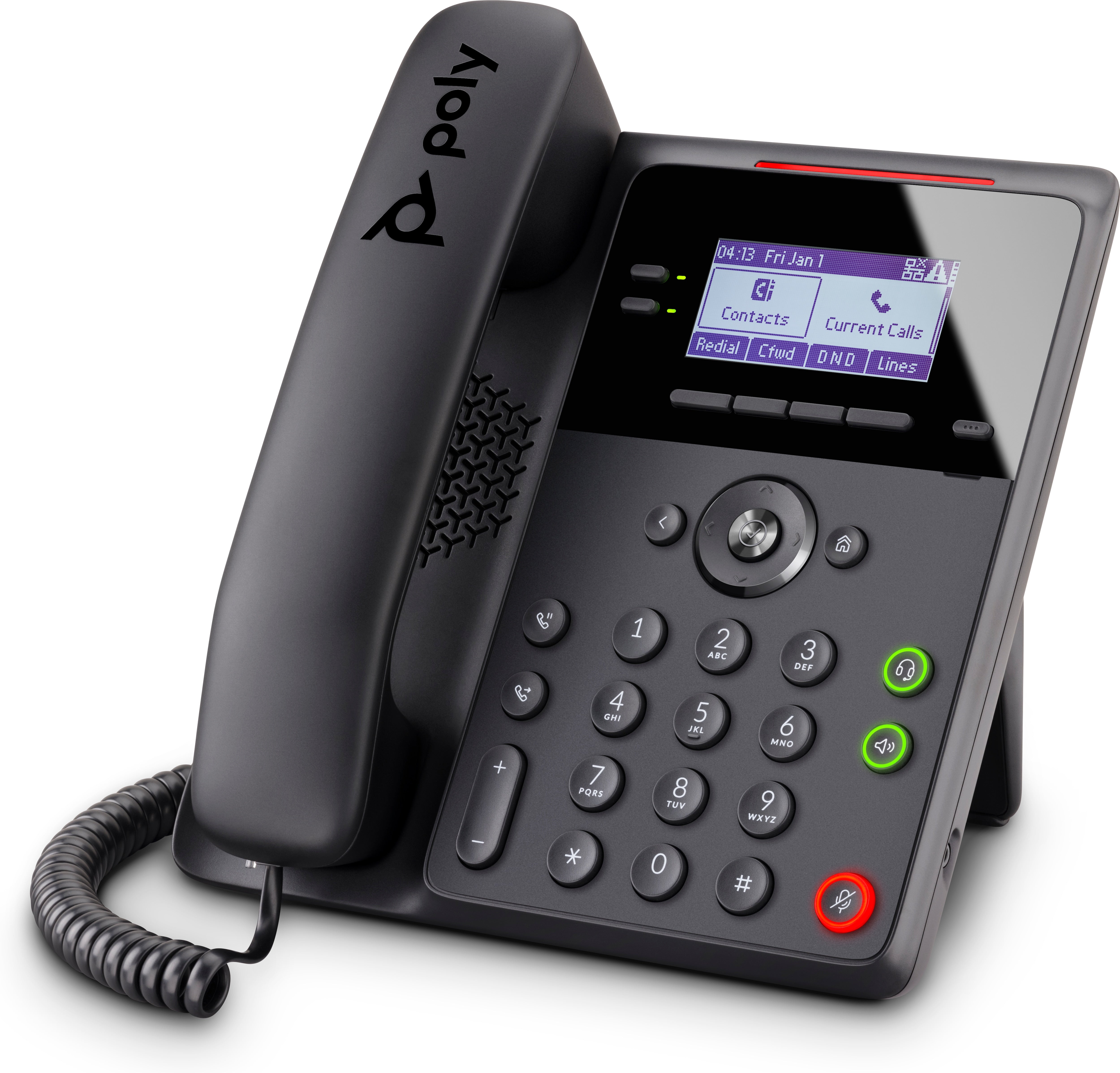Poly Téléphone IP Edge B20 compatible PoE