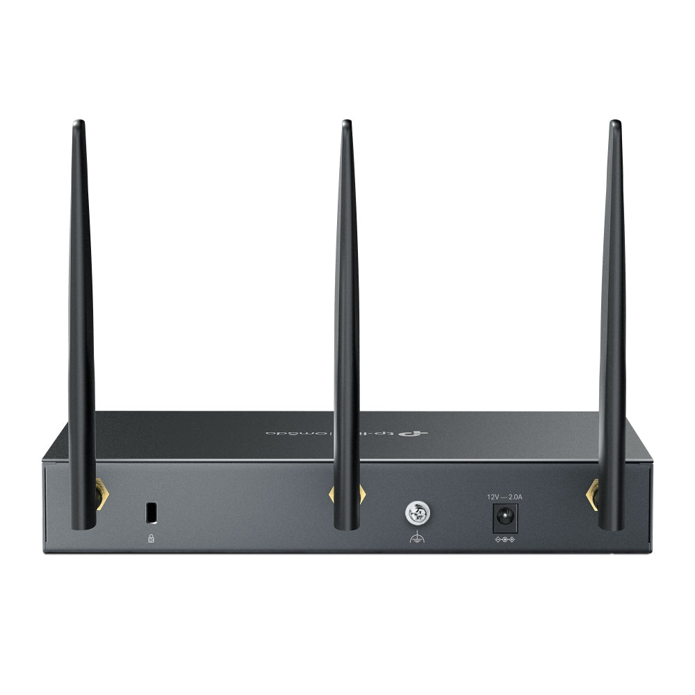 TP-Link Omada ER706W routeur sans fil Gigabit Ethernet Bi-bande (2,4 GHz / 5 GHz) Noir