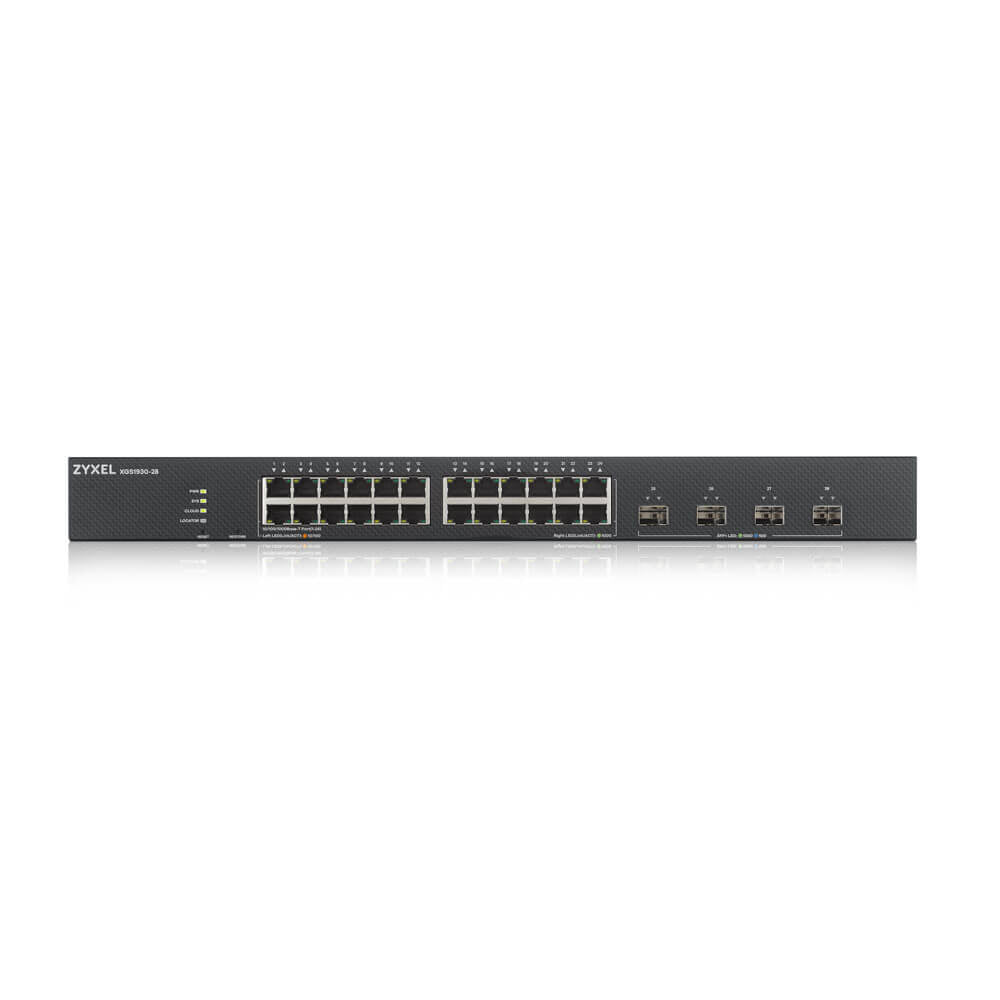 Zyxel XGS1930-28 Géré L3 Gigabit Ethernet (10/100/1000) Noir