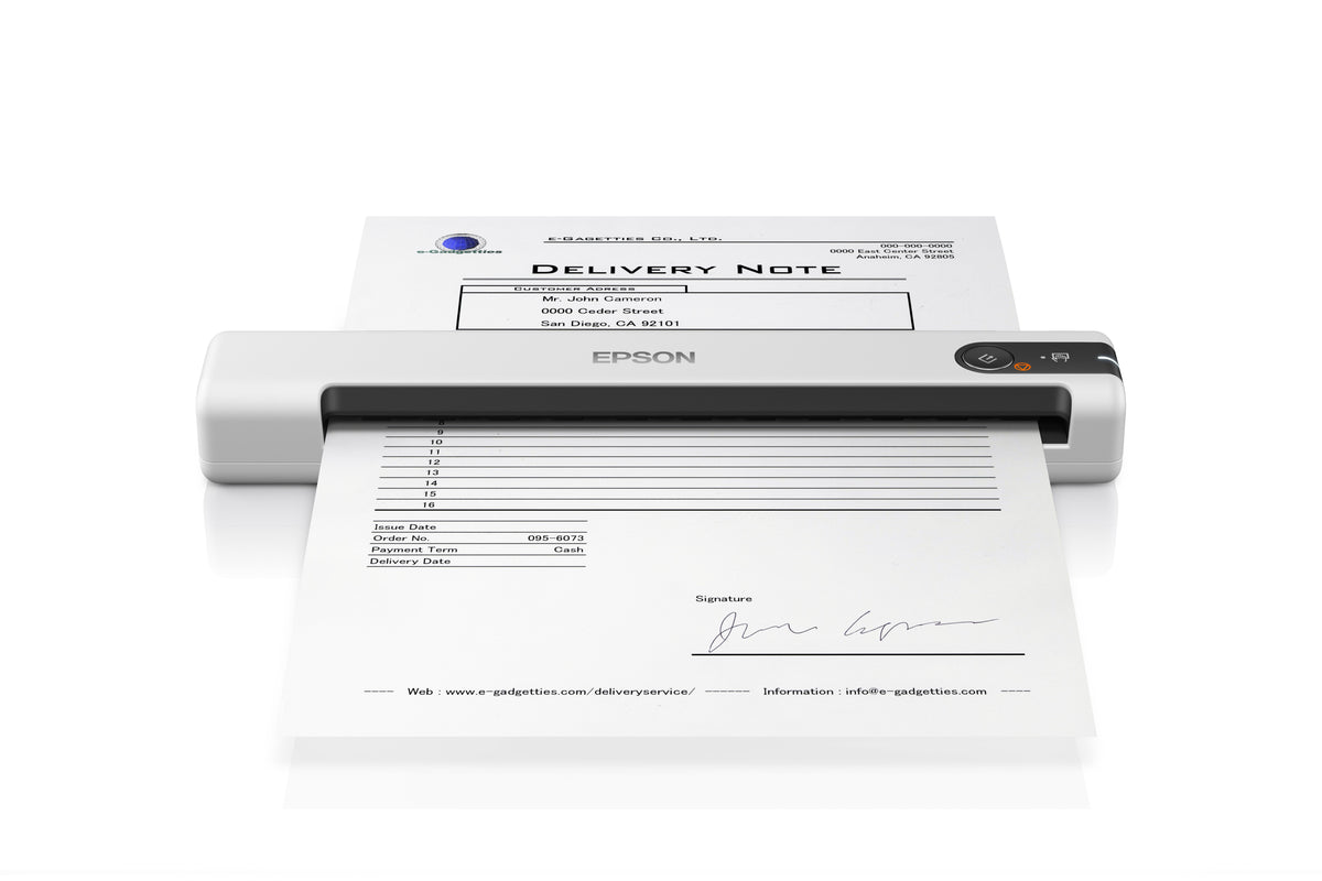 Epson WorkForce DS-70 Scanner portable 600 x 600 DPI A4 Blanc