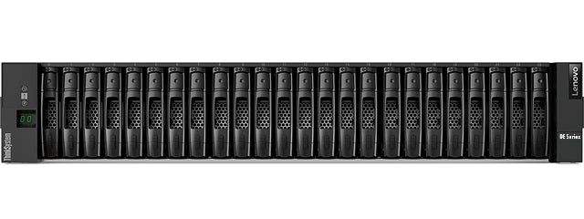 Lenovo ThinkSystem DE2000H boîtier de disques 0 To Rack (2 U) Noir