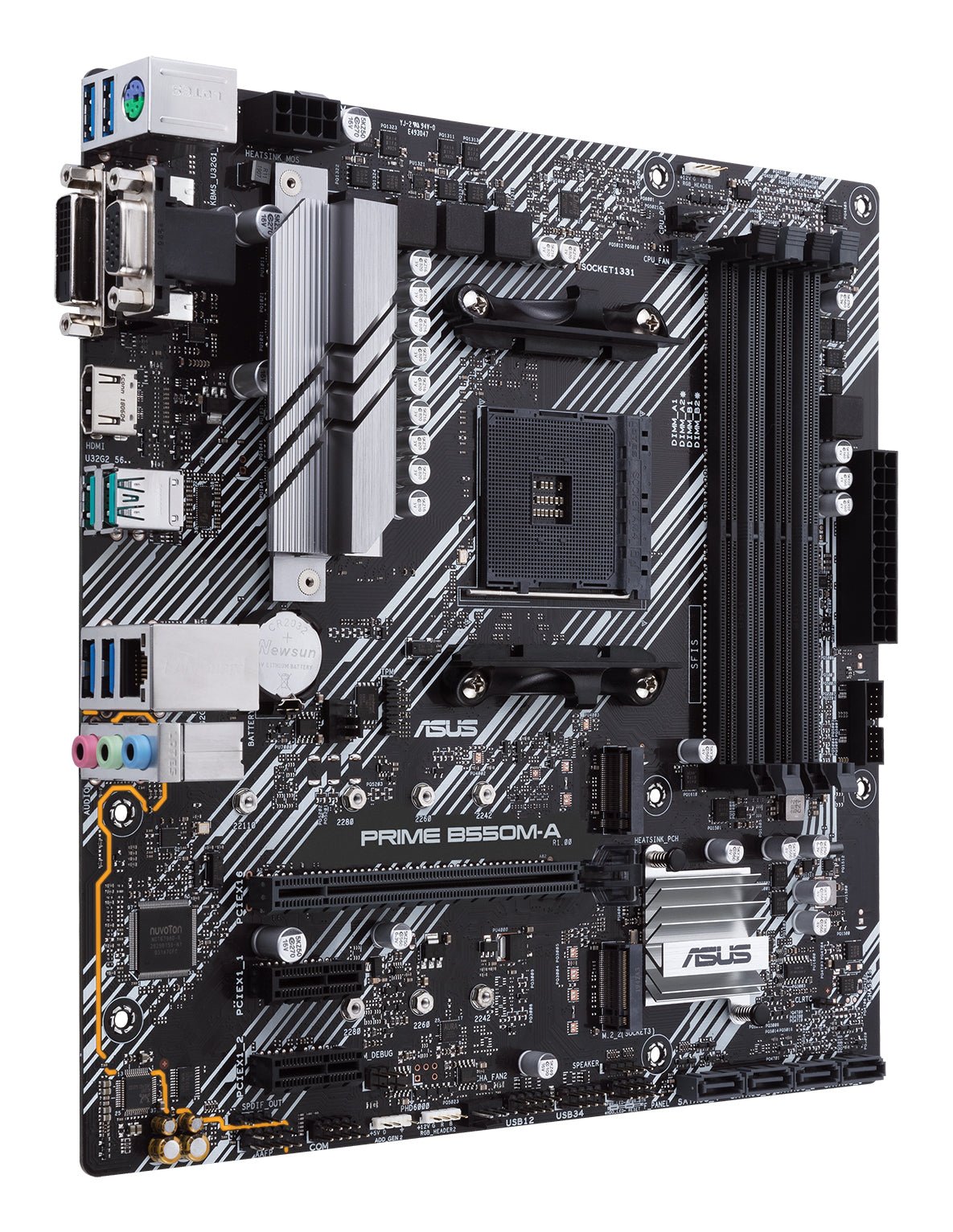 ASUS Prime B550M-A/CSM AMD B550 Emplacement AM4 micro ATX