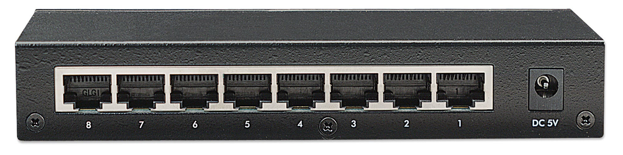 Intellinet 8-Port Fast Ethernet Office Switch Fast Ethernet (10/100) Noir