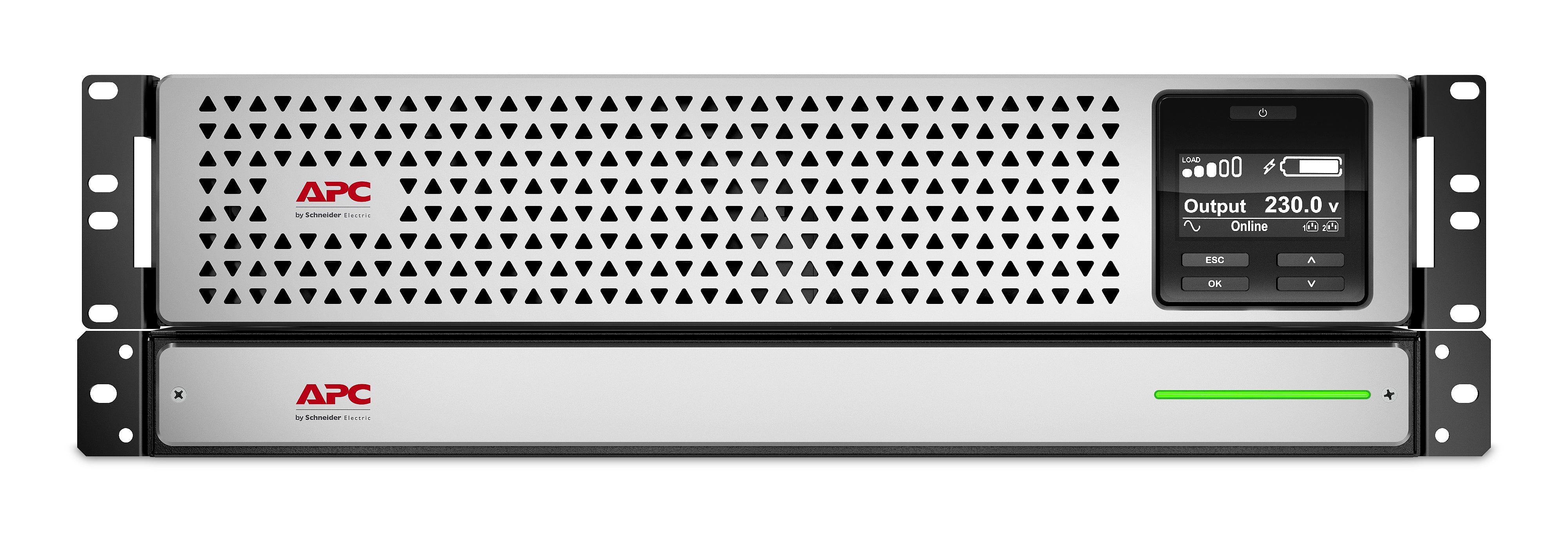 APC SRTL1000RMXLI-NC alimentation d'énergie non interruptible Double-conversion (en ligne) 1 kVA 900 W 8 sortie(s) CA