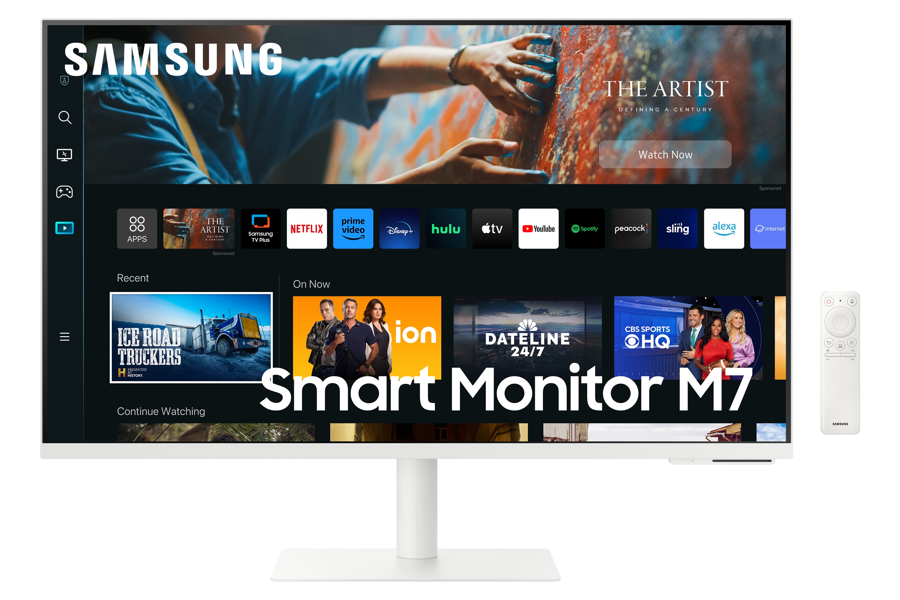 Samsung M70C écran plat de PC 81,3 cm (32") 3840 x 2160 pixels 4K Ultra HD LED Blanc