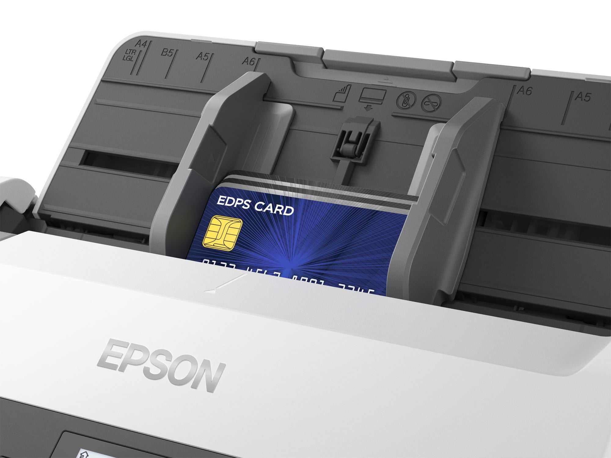 Epson WorkForce DS-870 Alimentation papier de scanner 600 x 600 DPI A4 Gris, Blanc