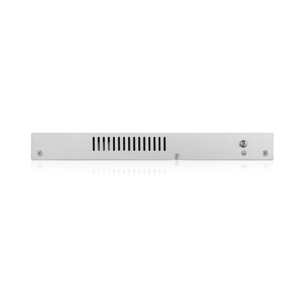 Zyxel GS1008HP Non-géré Gigabit Ethernet (10/100/1000) Connexion Ethernet, supportant l'alimentation via ce port (PoE) Gris