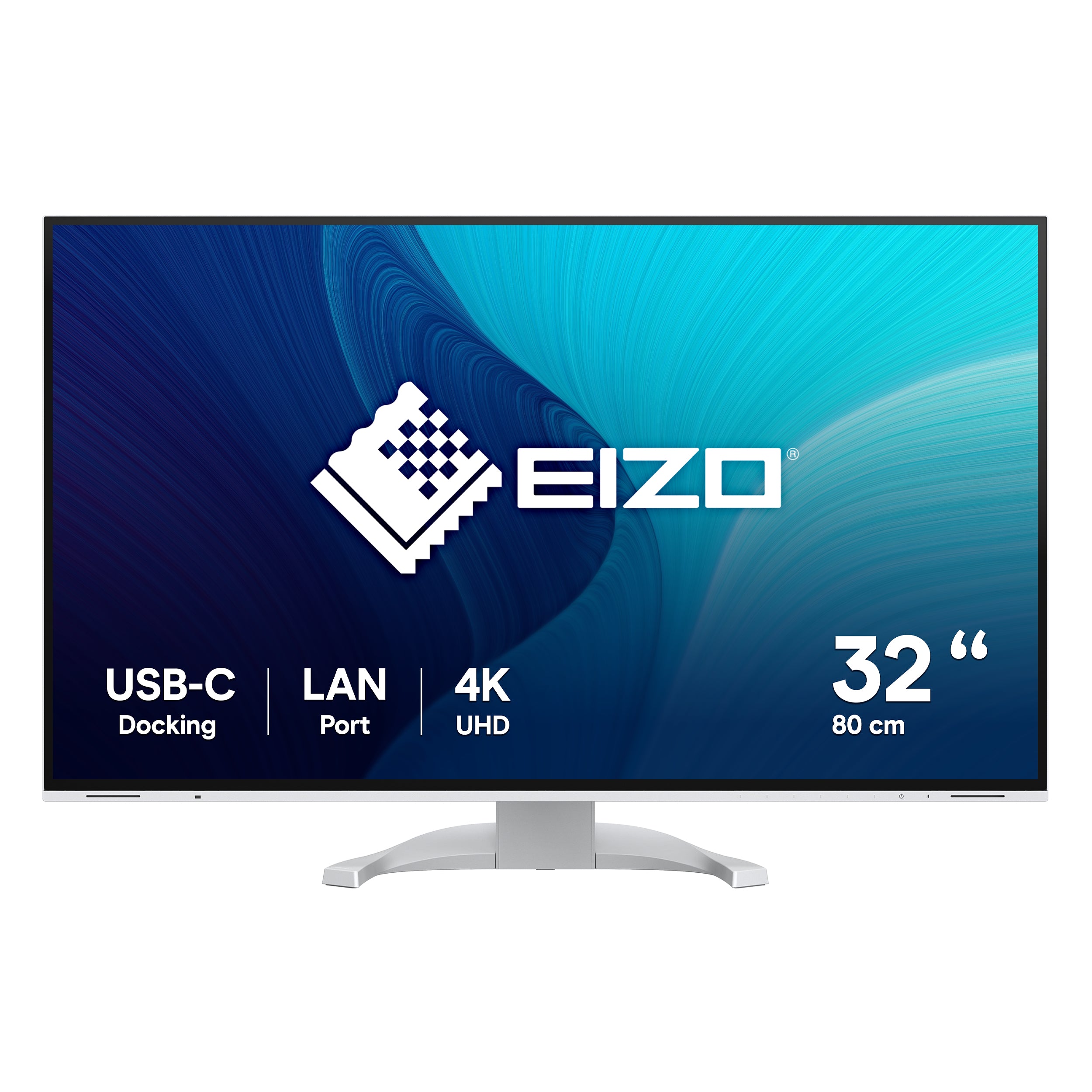 EIZO FlexScan EV3240X-WT LED display 80 cm (31.5") 3840 x 2160 pixels 4K Ultra HD LCD Blanc