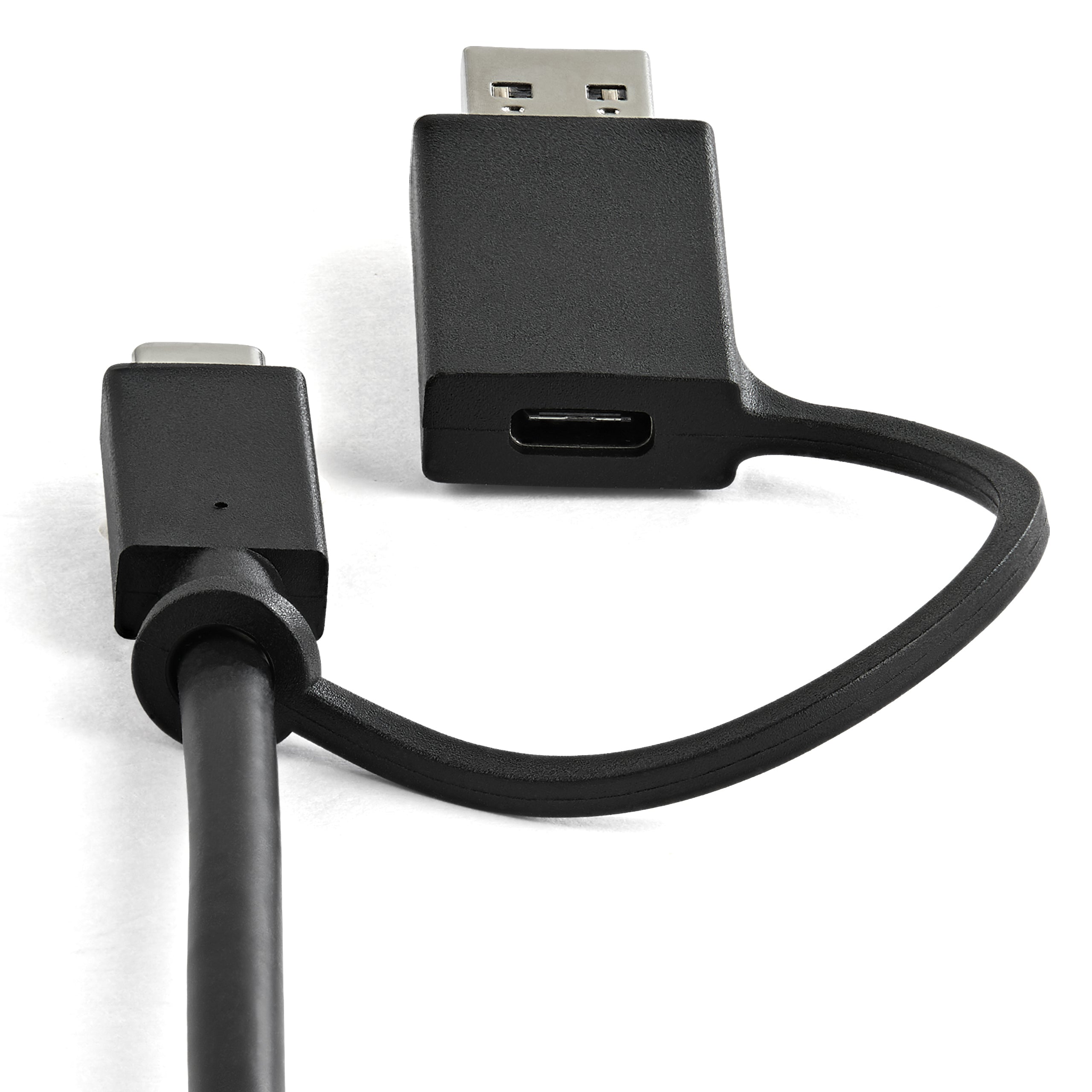 StarTech.com Station d'Accueil Universelle pour Ordinateur Portable, Station d'Accueil Hybride USB-C & USB-A, Dual 4K DP & HDMI, 100W PD, Mac / Windows / Chrome OS, 4x USB 5Gbps Hub, GbE