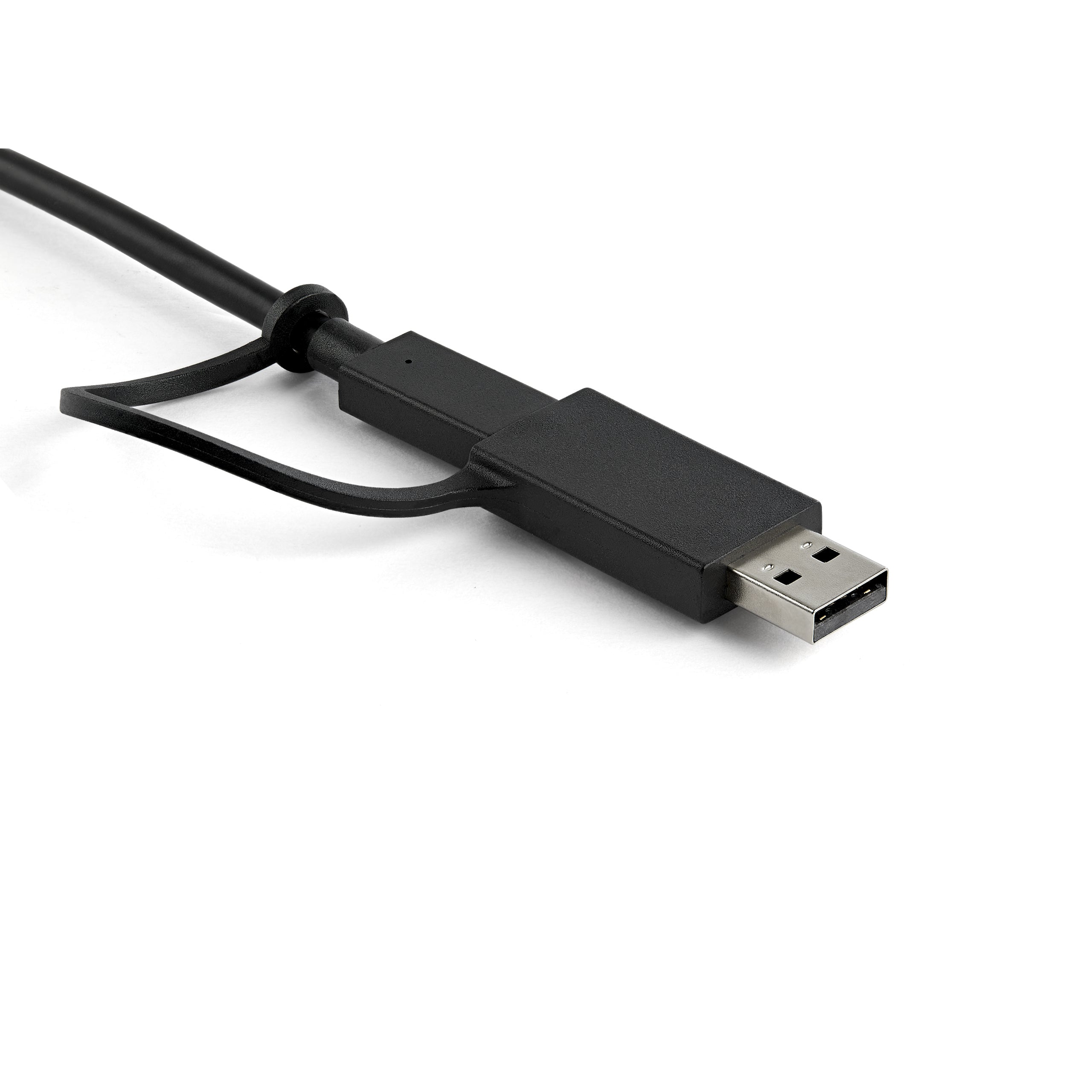 StarTech.com Station d'Accueil Universelle pour Ordinateur Portable, Station d'Accueil Hybride USB-C & USB-A, Dual 4K DP & HDMI, 100W PD, Mac / Windows / Chrome OS, 4x USB 5Gbps Hub, GbE