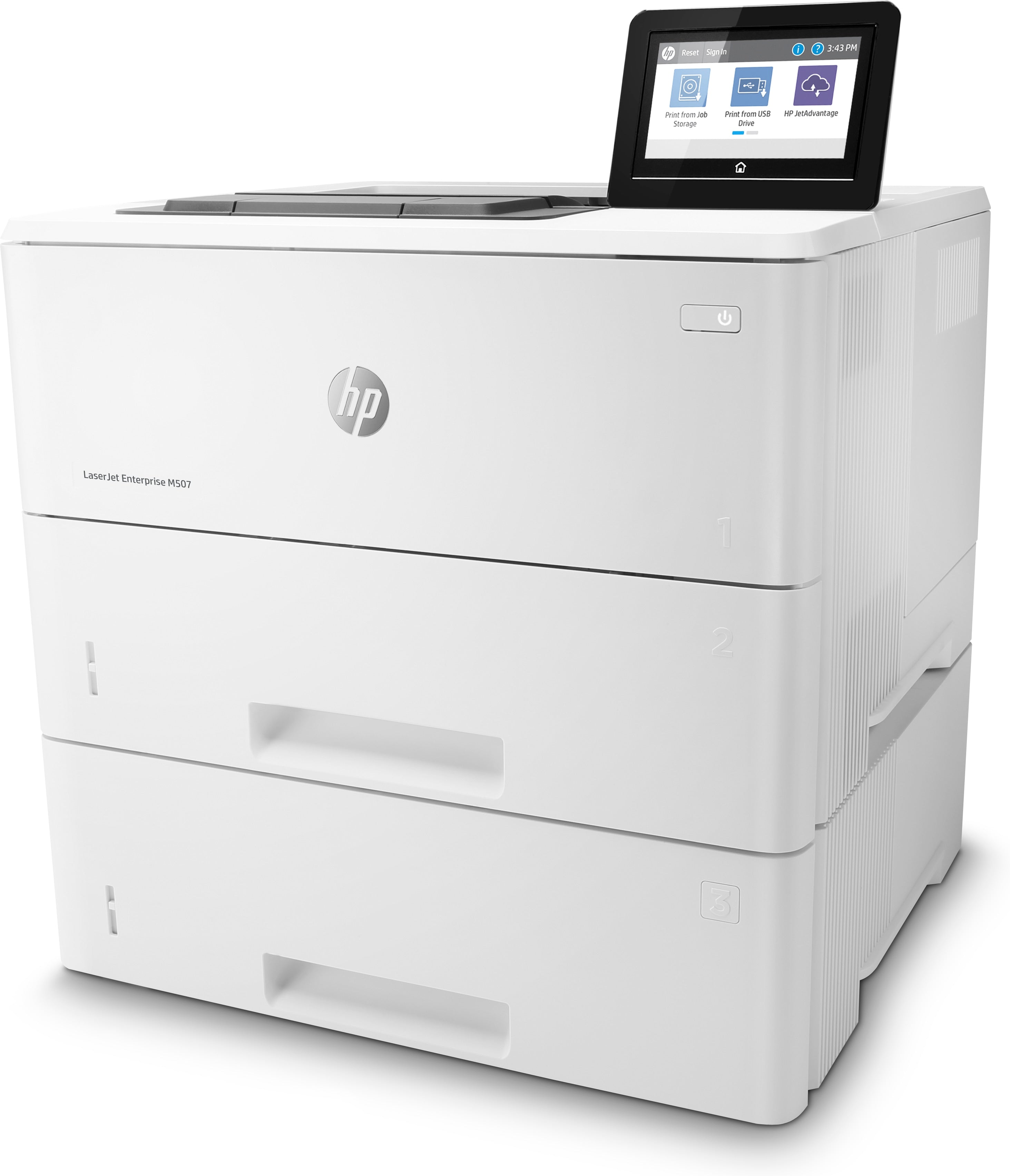HP LaserJet Enterprise M507x, Black and white, Imprimante pour Imprimer, Impression recto verso