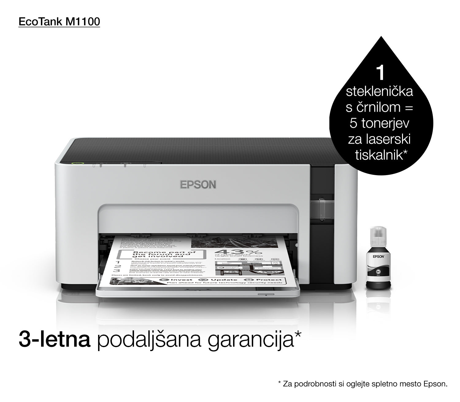 Epson EcoTank M1100 imprimante jets d'encres 1440 x 720 DPI A4