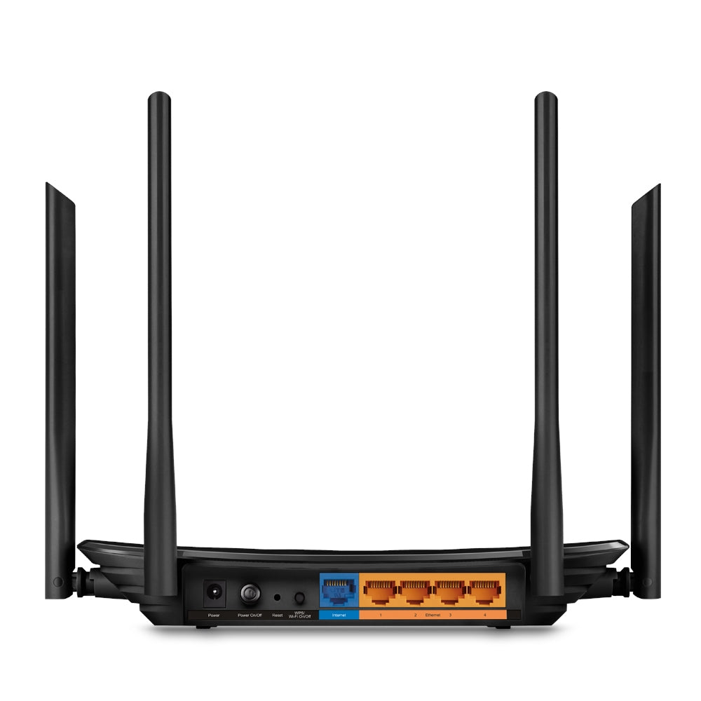 TP-Link AC1200 routeur sans fil Gigabit Ethernet Bi-bande (2,4 GHz / 5 GHz) Noir
