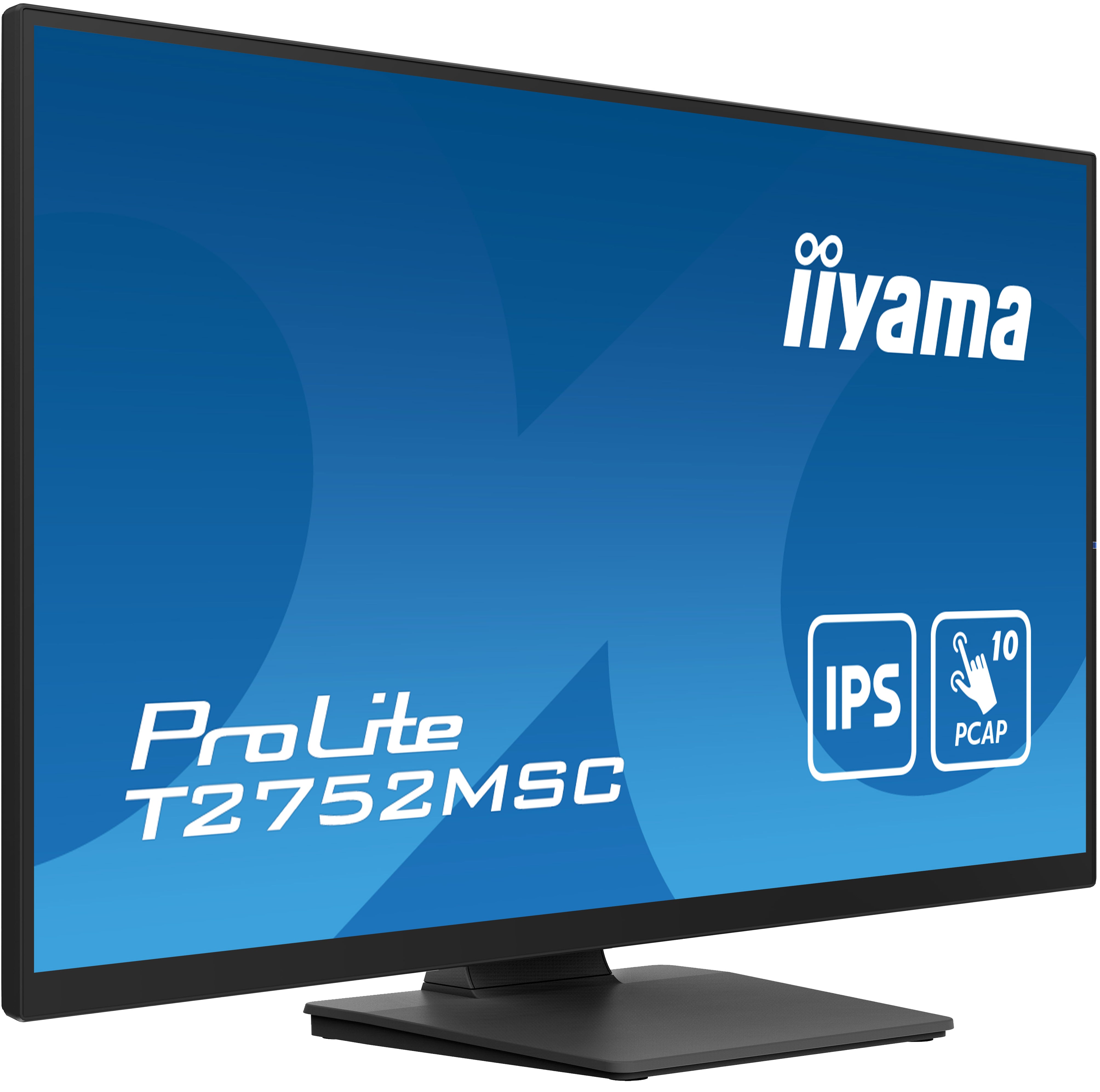 iiyama ProLite T2752MSC-B1 écran plat de PC 68,6 cm (27") 1920 x 1080 pixels Full HD LED Écran tactile Noir