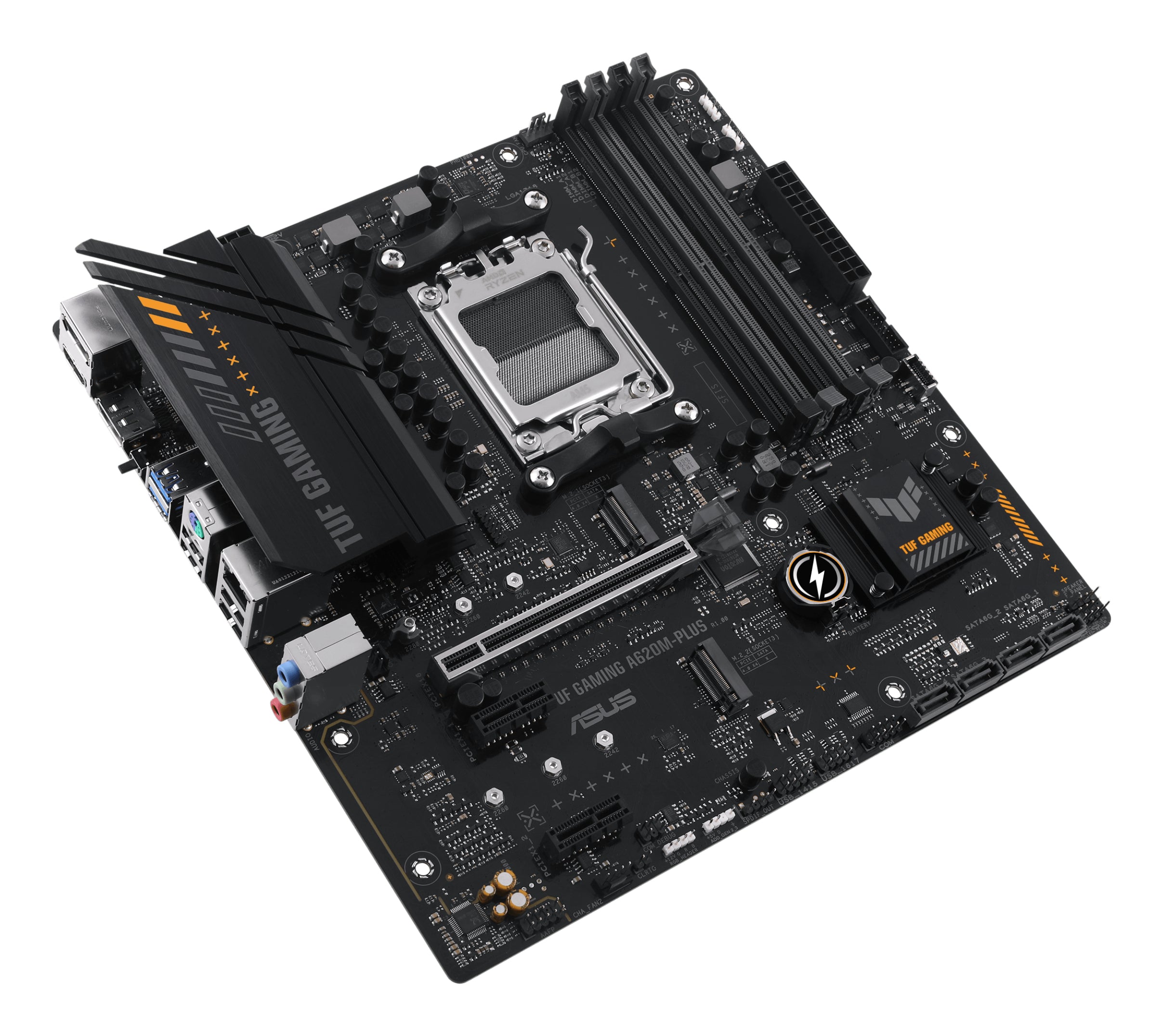 ASUS TUF GAMING A620M-PLUS AMD A620 Emplacement AM5 micro ATX