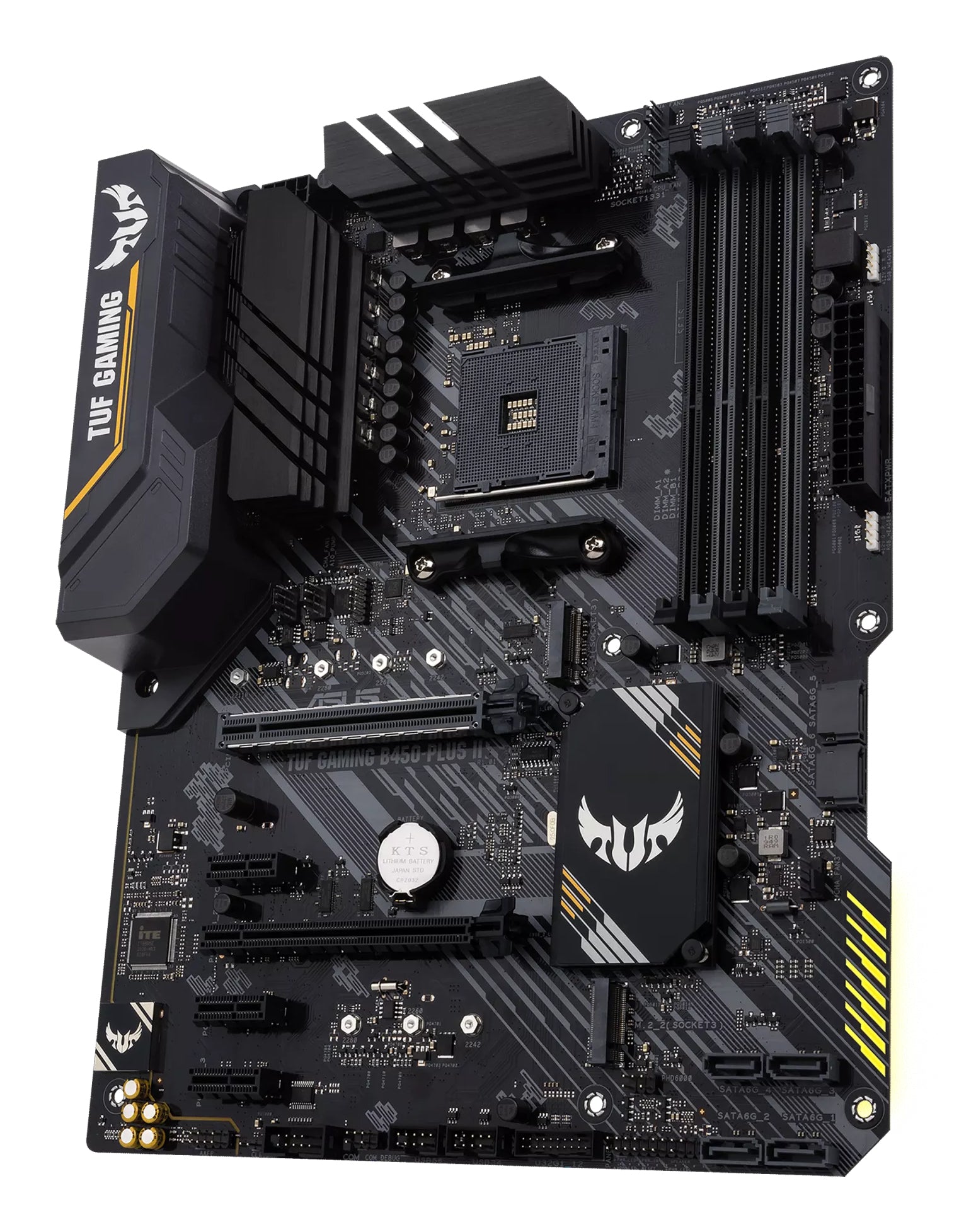 ASUS TUF GAMING B450-PLUS II AMD B450 Emplacement AM4 ATX