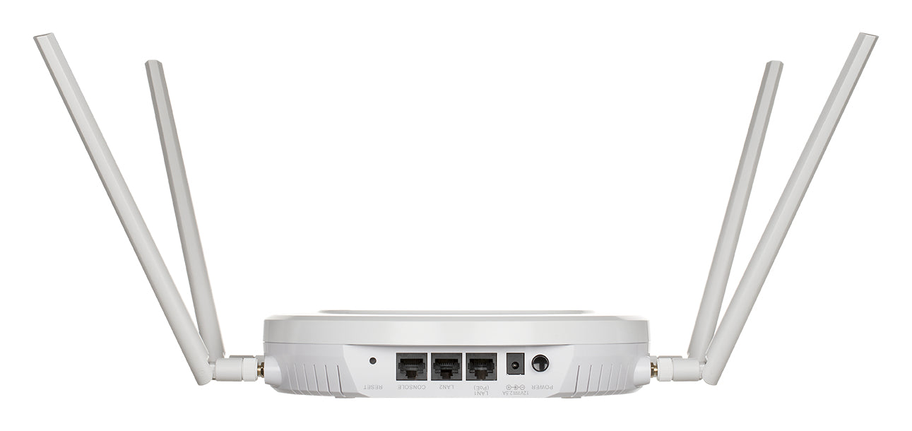 D-Link DWL-8620APE point d'accès réseaux locaux sans fil 2533 Mbit/s Blanc Connexion Ethernet, supportant l'alimentation via ce port (PoE)