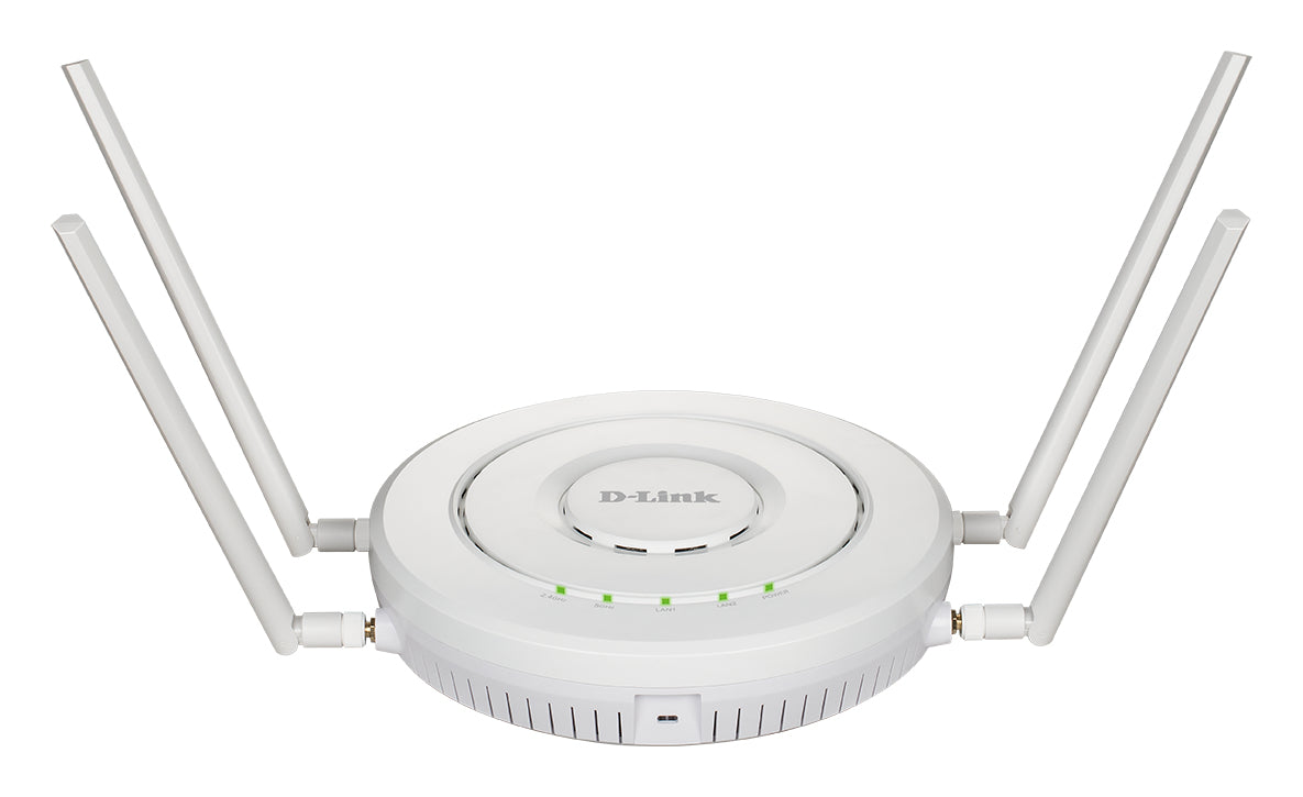 D-Link DWL-8620APE point d'accès réseaux locaux sans fil 2533 Mbit/s Blanc Connexion Ethernet, supportant l'alimentation via ce port (PoE)