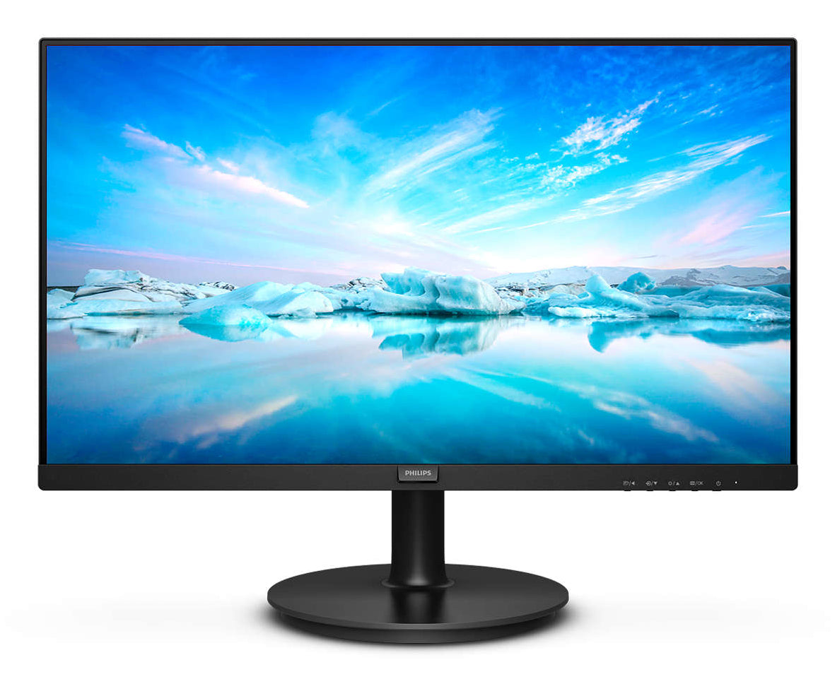 Philips V Line 241V8L/00 écran plat de PC 60,5 cm (23.8") 1920 x 1080 pixels Full HD LCD Noir