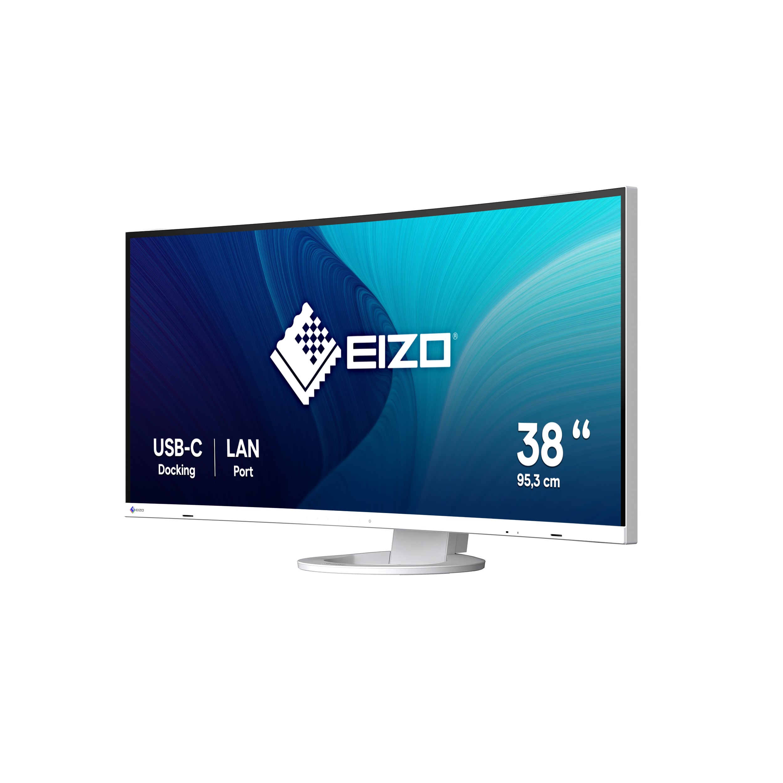 EIZO FlexScan EV3895-WT LED display 95,2 cm (37.5") 3840 x 1600 pixels UltraWide Quad HD+ Blanc