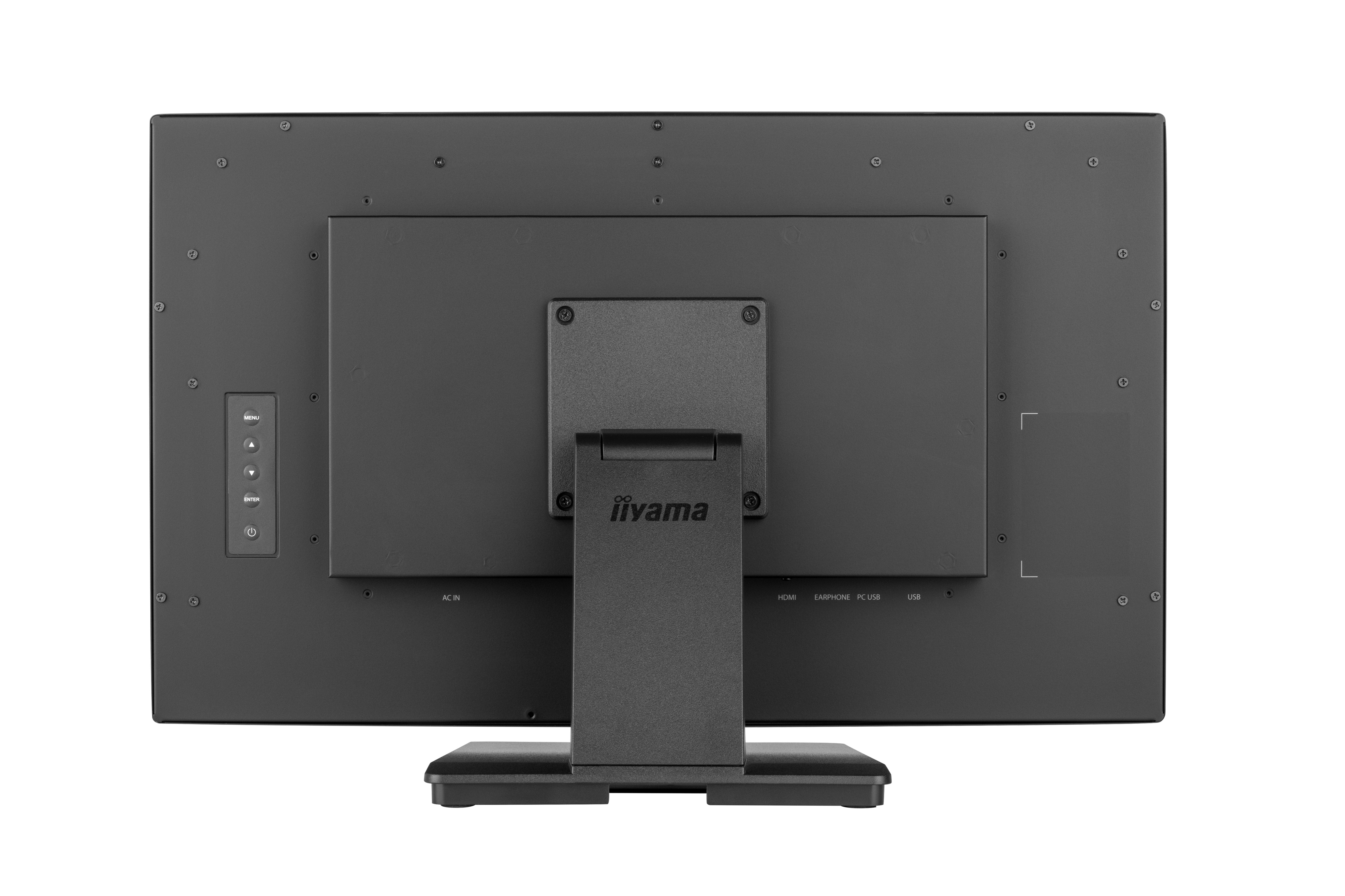 iiyama ProLite T2438MSC-B1 écran plat de PC 60,5 cm (23.8") 1920 x 1080 pixels Full HD LED Écran tactile Noir