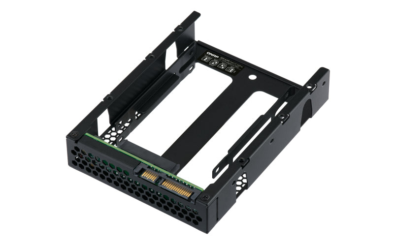 QNAP QDA-A2AR Boîtier de disques de stockage Boîtier disque dur/SSD Noir 2.5"