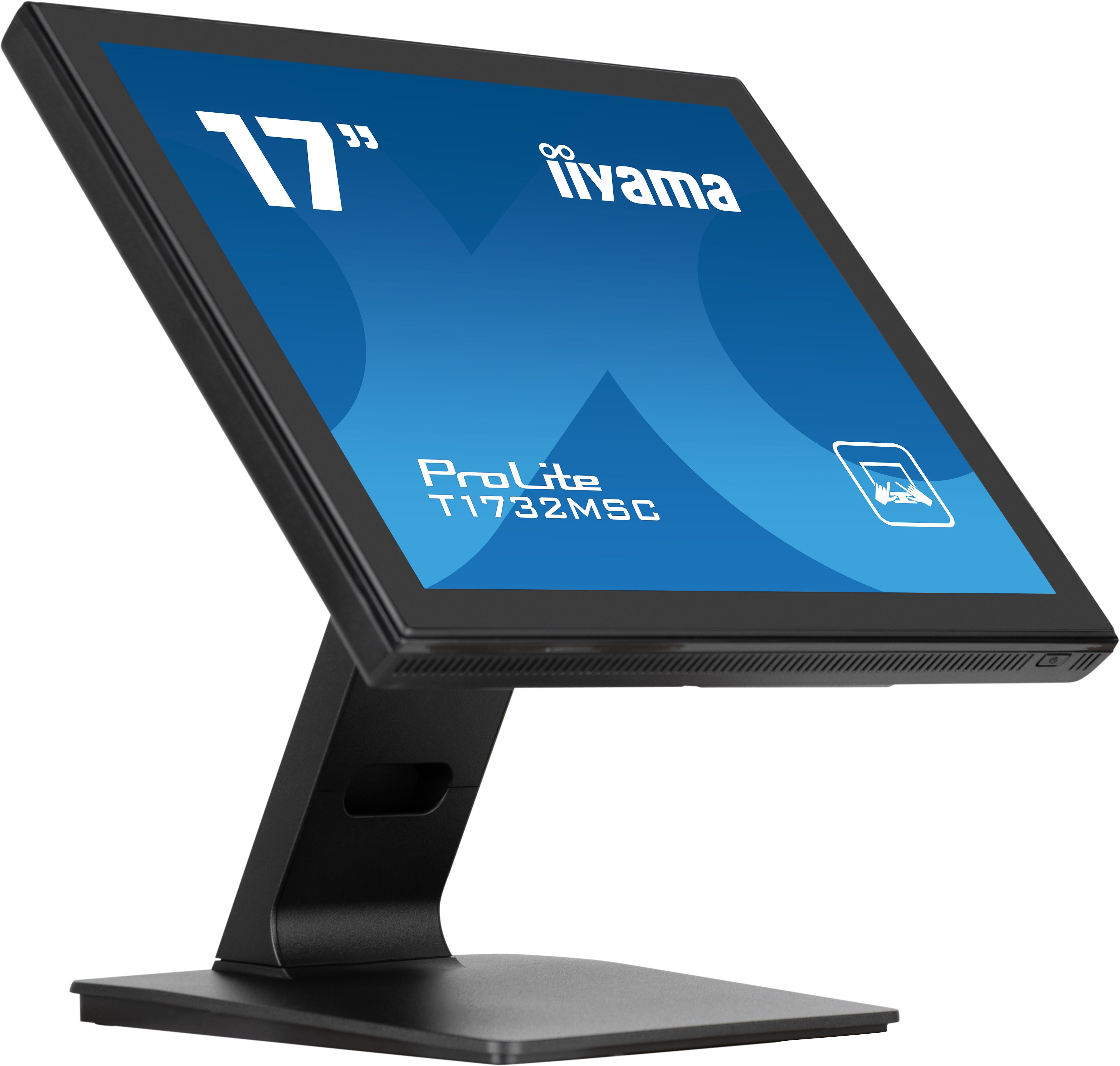 iiyama ProLite écran plat de PC 43,2 cm (17") 1280 x 1024 pixels LED Écran tactile Table Noir