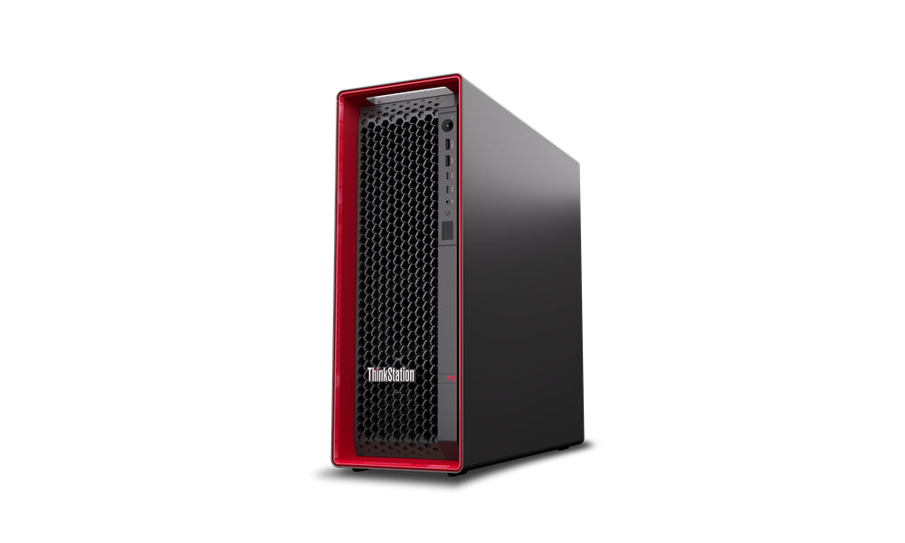 Lenovo ThinkStation P5 Intel® Xeon® W w3-2425 32 Go DDR5-SDRAM 1 To SSD NVIDIA RTX A2000 Windows 11 Pro for Workstations Tower Station de travail Noir, Rouge