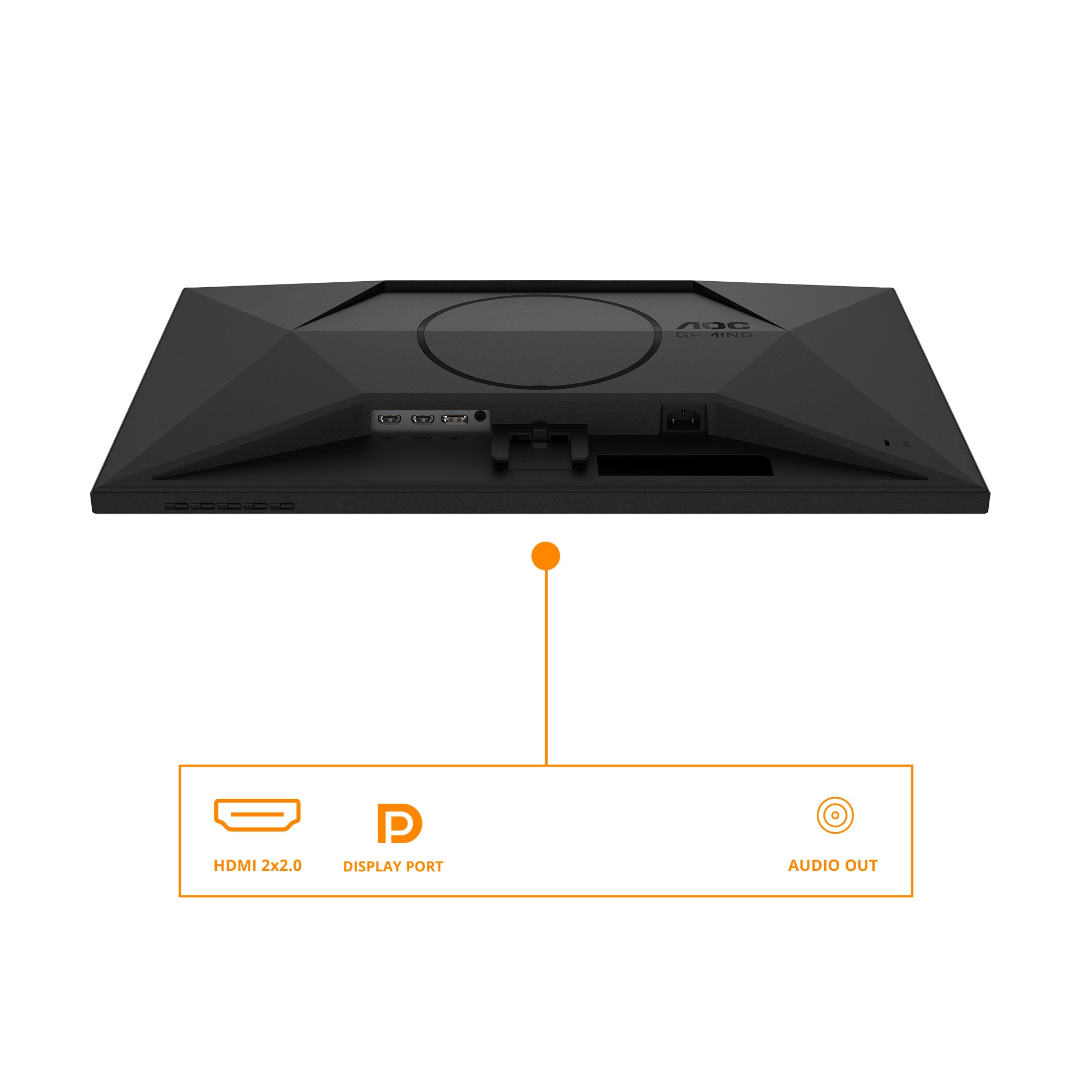 AOC 24G4X écran plat de PC 60,5 cm (23.8") 1920 x 1080 pixels Full HD LCD Noir