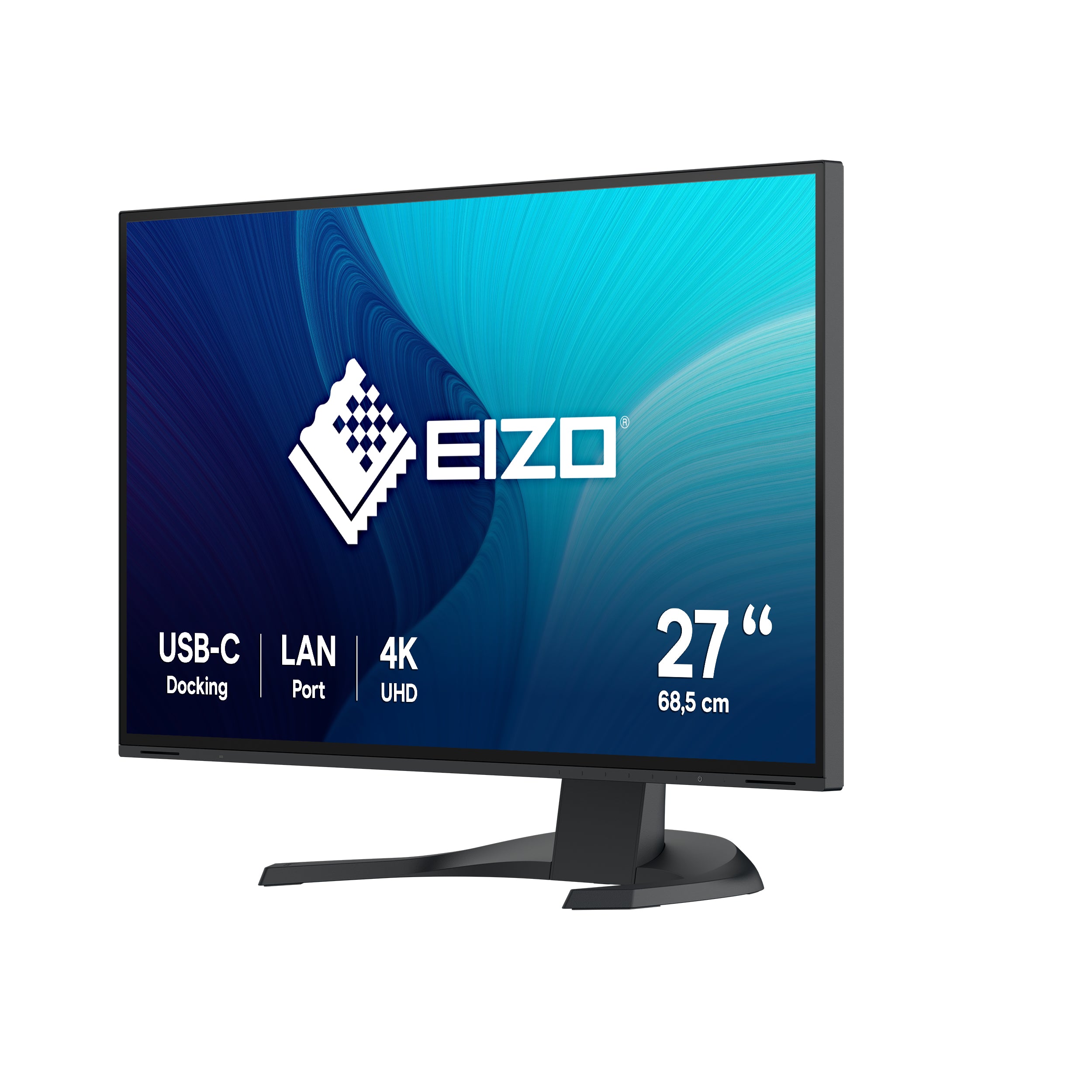 EIZO FlexScan EV2740X-BK LED display 68,6 cm (27") 3840 x 2160 pixels 4K Ultra HD LCD Noir