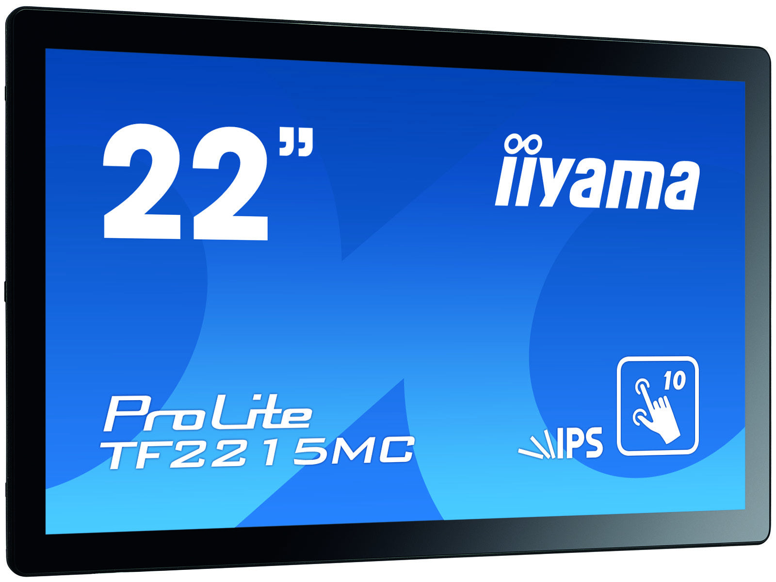 iiyama ProLite TF2215MC-B2 écran plat de PC 54,6 cm (21.5") 1920 x 1080 pixels Full HD LED Écran tactile Multi-utilisateur Noir