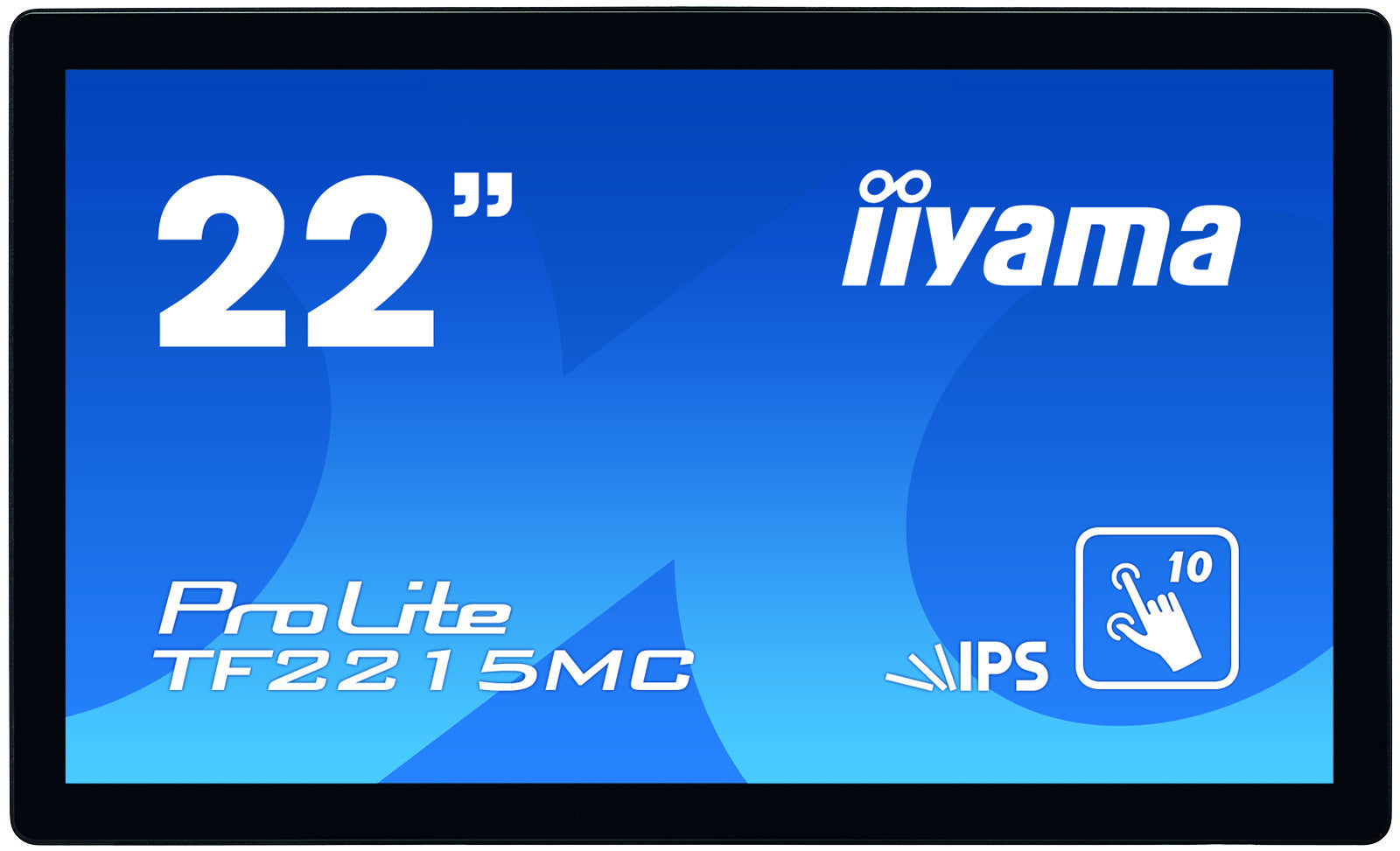 iiyama ProLite TF2215MC-B2 écran plat de PC 54,6 cm (21.5") 1920 x 1080 pixels Full HD LED Écran tactile Multi-utilisateur Noir