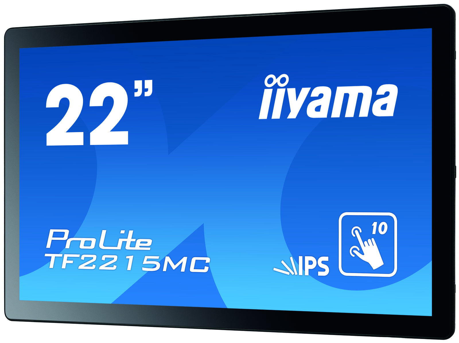 iiyama ProLite TF2215MC-B2 écran plat de PC 54,6 cm (21.5") 1920 x 1080 pixels Full HD LED Écran tactile Multi-utilisateur Noir