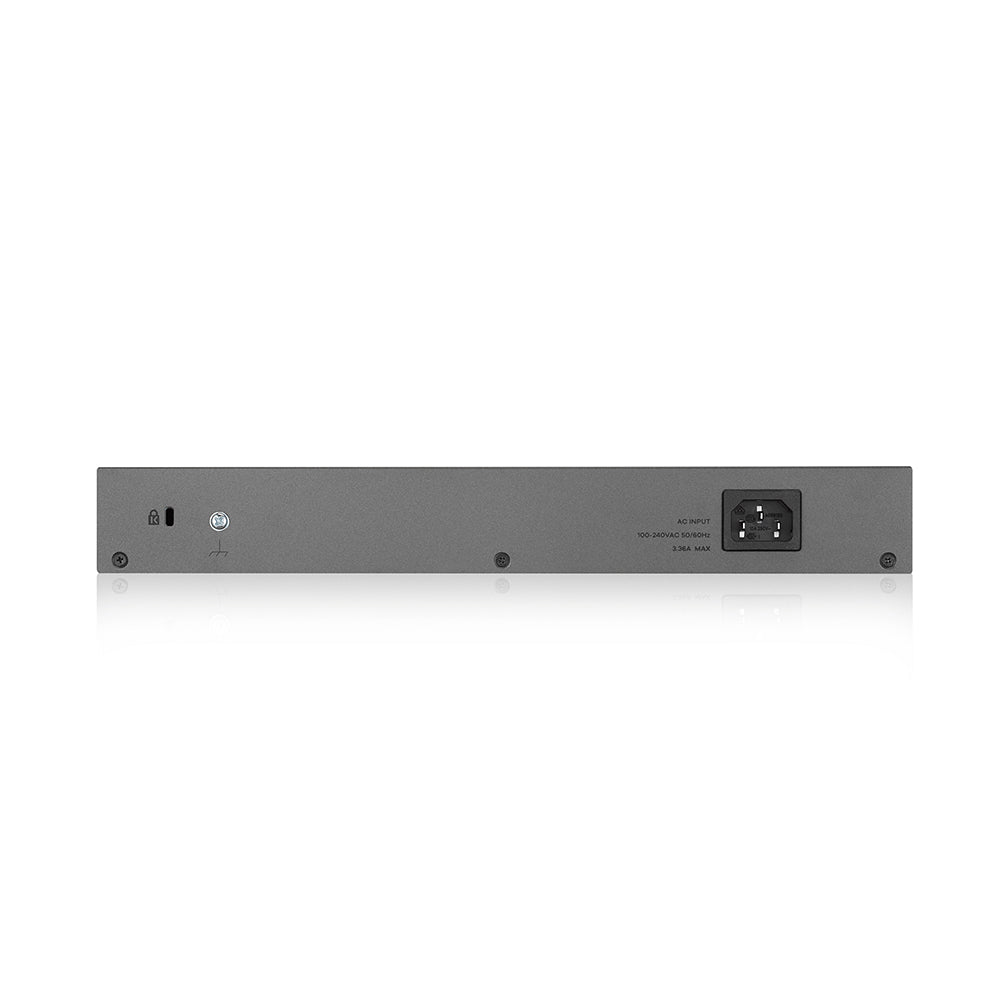 Zyxel GS1350-18HP-EU0101F commutateur réseau Géré L2 Gigabit Ethernet (10/100/1000) Connexion Ethernet, supportant l'alimentation via ce port (PoE) Gris