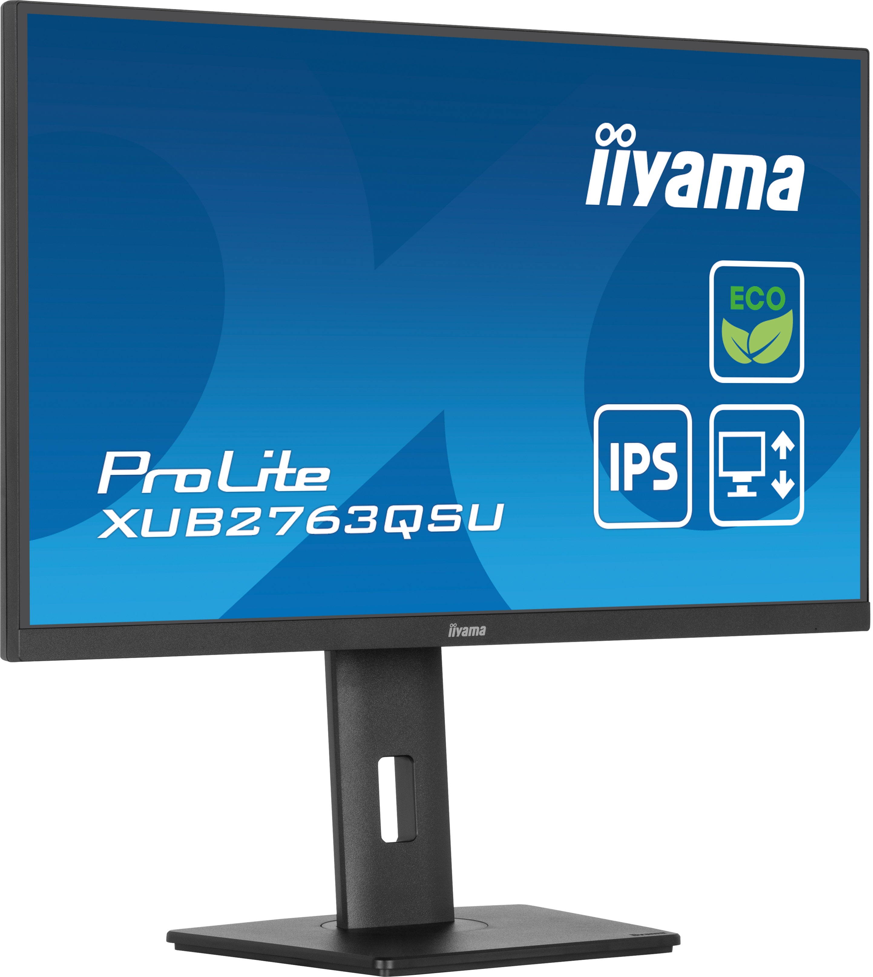 iiyama ProLite XUB2763QSU-B1 écran plat de PC 68,6 cm (27") 2560 x 1440 pixels Quad HD LED Noir