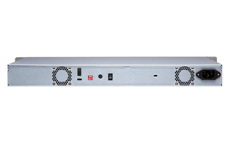 QNAP TR-004U Boîtier de disques de stockage Boîtier disque dur/SSD Noir, Gris 2.5/3.5"