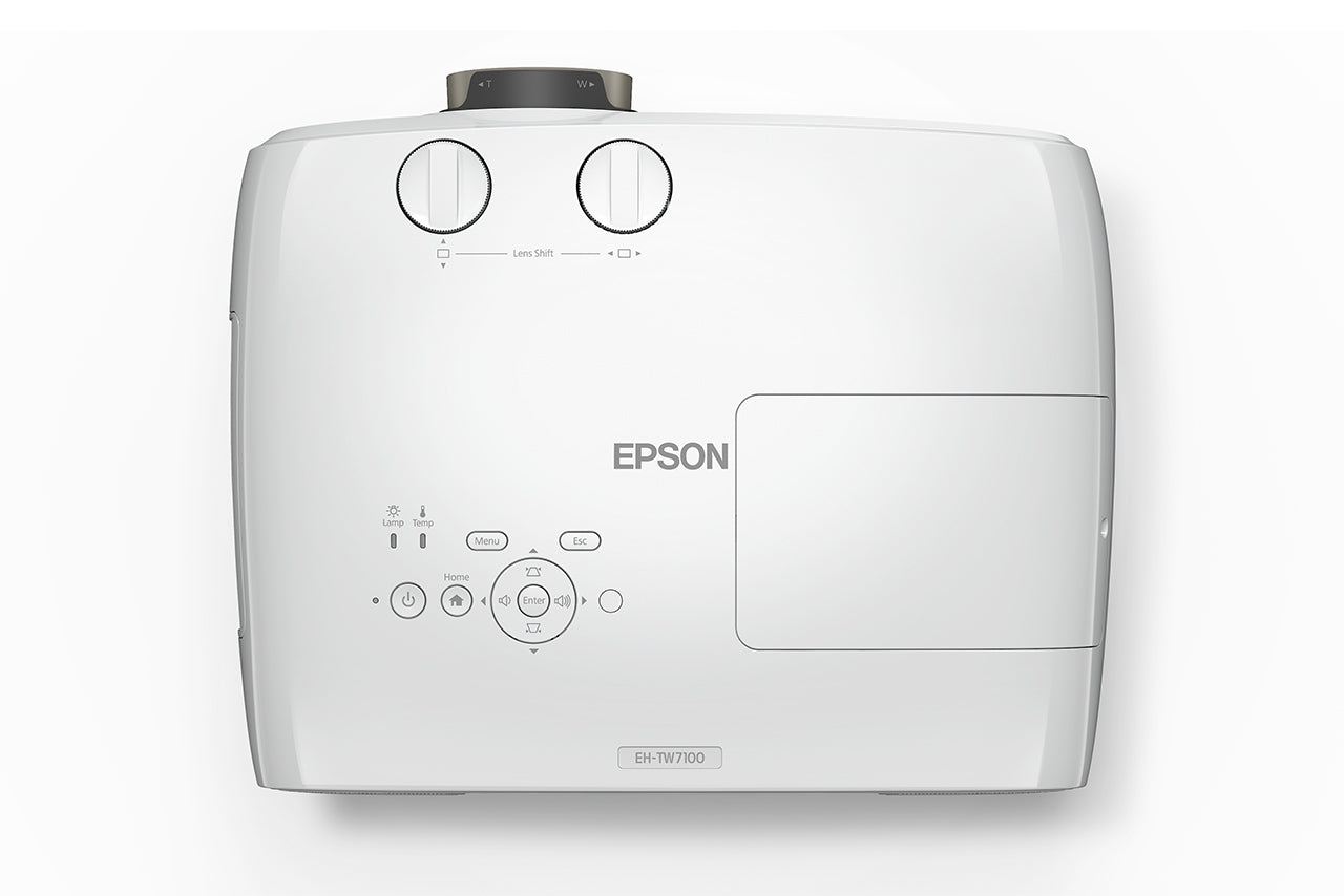 Epson EH-TW7100 Projecteur à focale standard 3000 ANSI lumens 3LCD UHD 4K (3840x2160) Compatibilité 3D Blanc