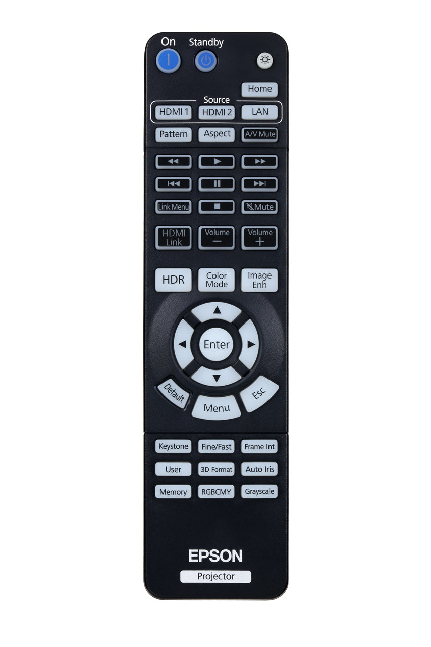 Epson EH-TW7100 Projecteur à focale standard 3000 ANSI lumens 3LCD UHD 4K (3840x2160) Compatibilité 3D Blanc