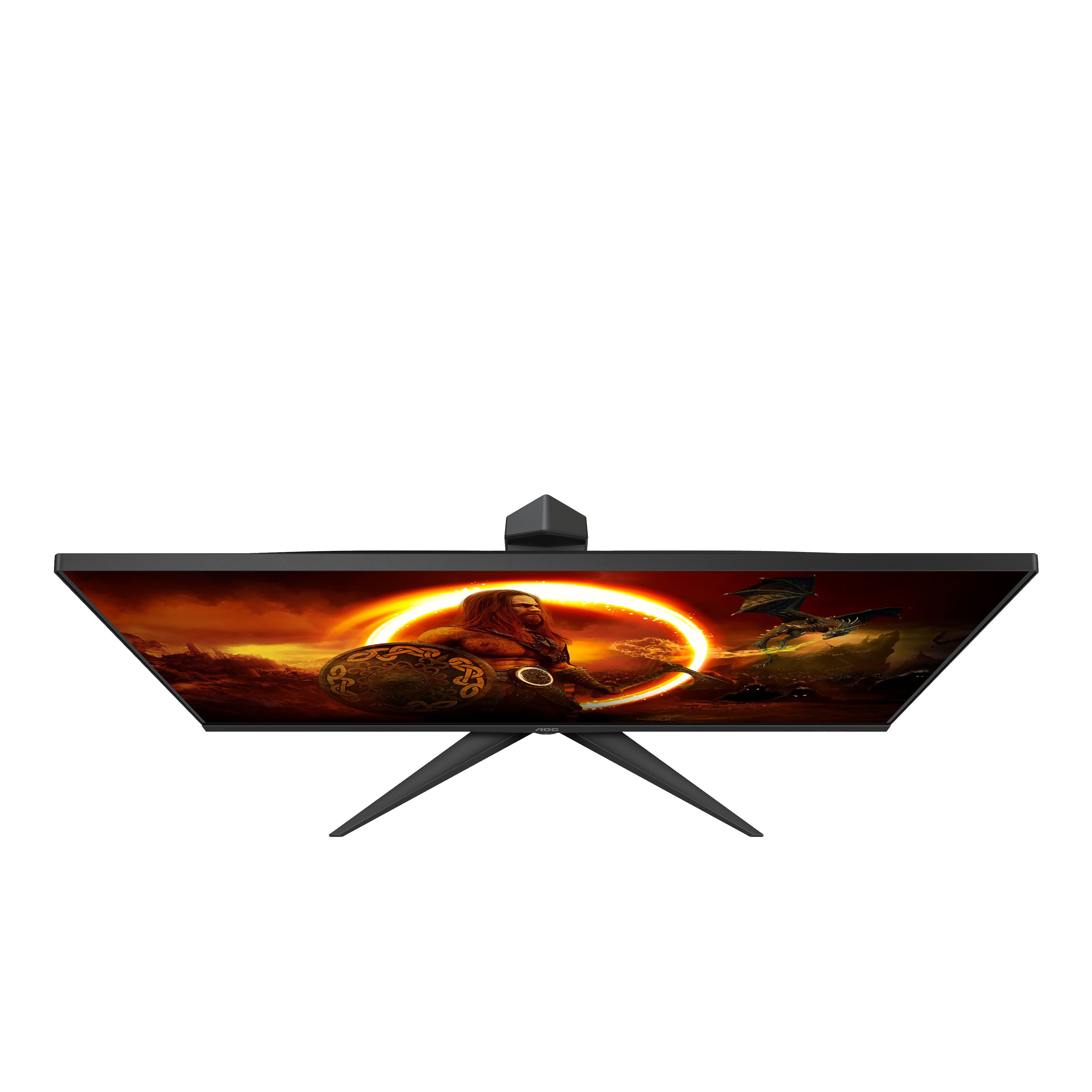 AOC G2 Q27G2U/BK écran plat de PC 68,6 cm (27") 2560 x 1440 pixels Quad HD LED Noir, Rouge