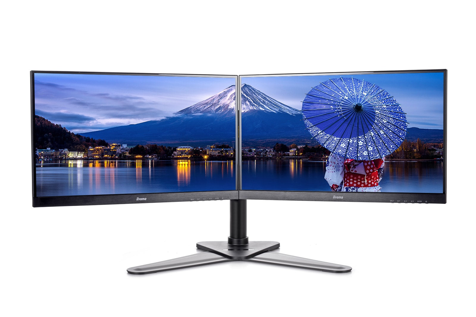 iiyama DS1002D-B1 support d'écran plat pour bureau 76,2 cm (30") Noir