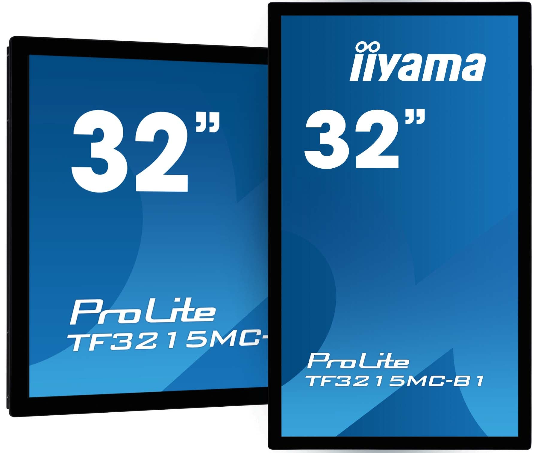 iiyama ProLite TF3215MC-B2 écran plat de PC 81,3 cm (32") 1920 x 1080 pixels Full HD LED Écran tactile Kiosque Noir
