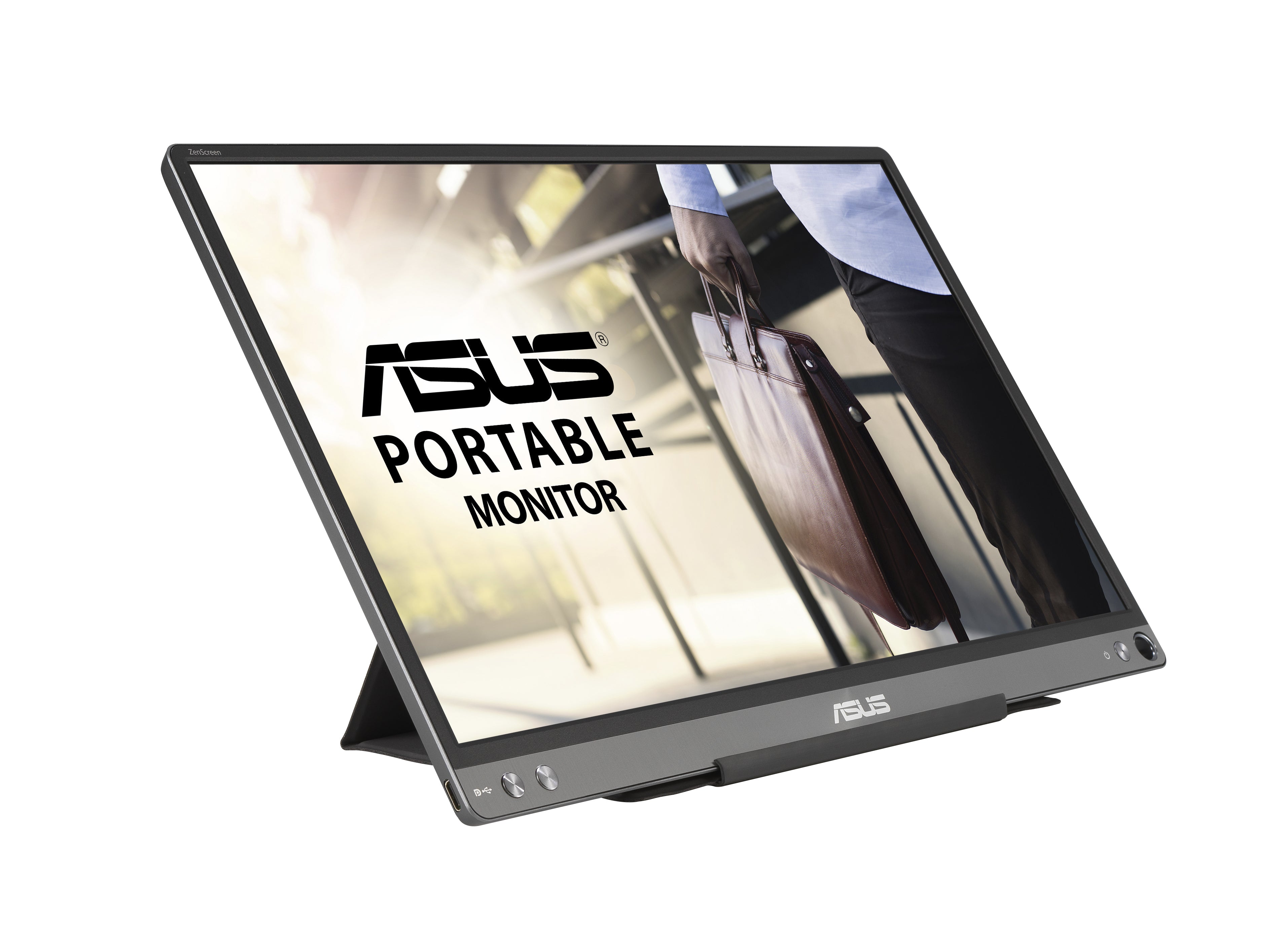 ASUS ZenScreen MB16ACE LED display 39,6 cm (15.6") 1920 x 1080 pixels Full HD Gris